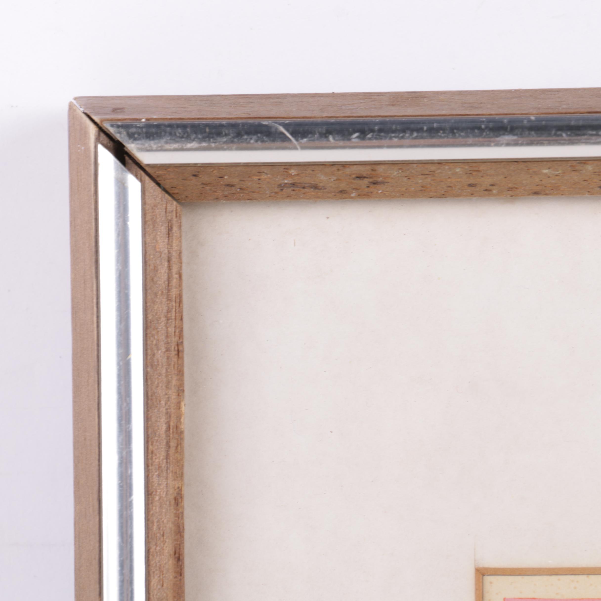 Serigraph Invitation After Henri Matisse "Madame de Pompadour"