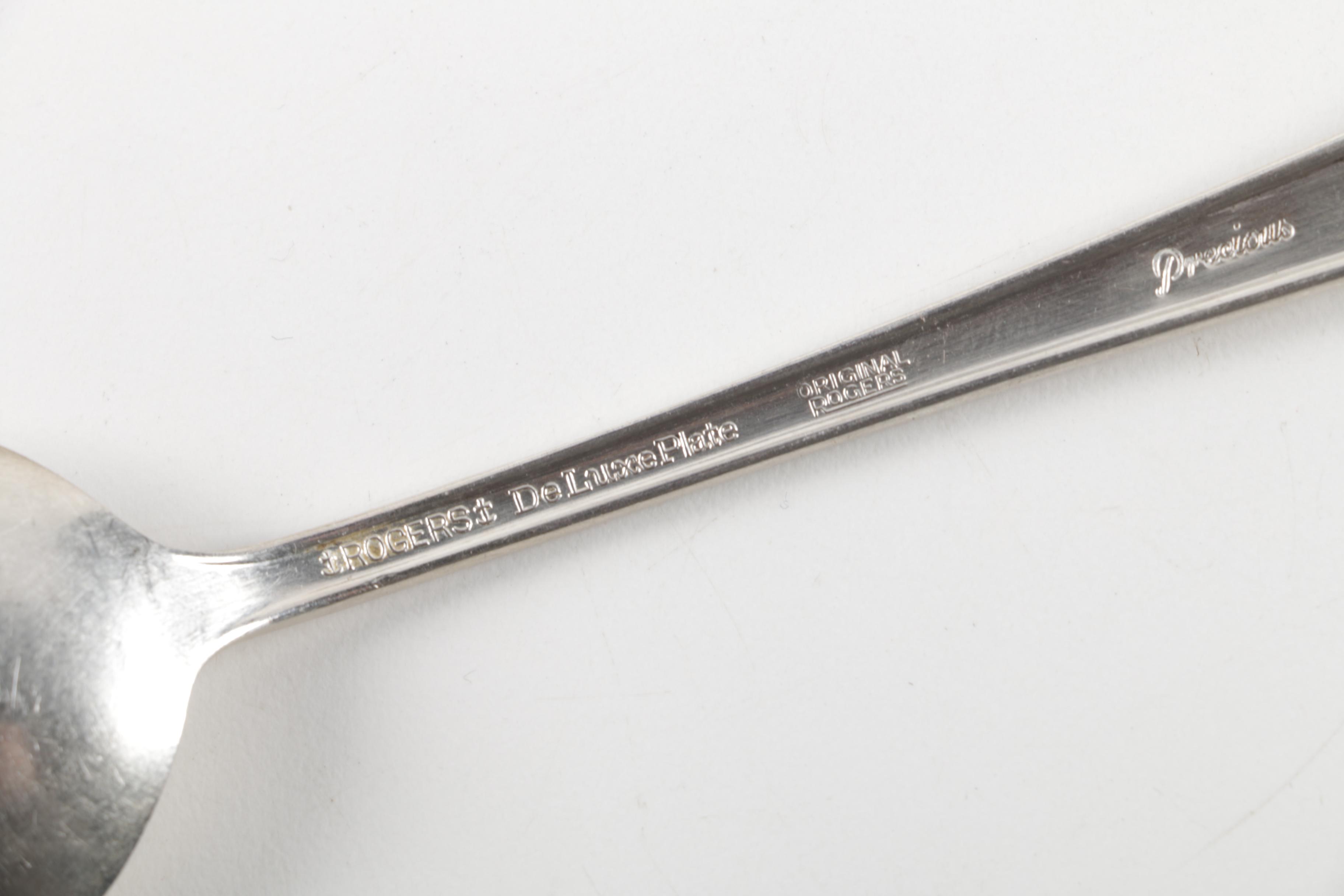 Nobility Plate "Caprice" Silver Plate Forks and Assorted Silver Plate Flatware