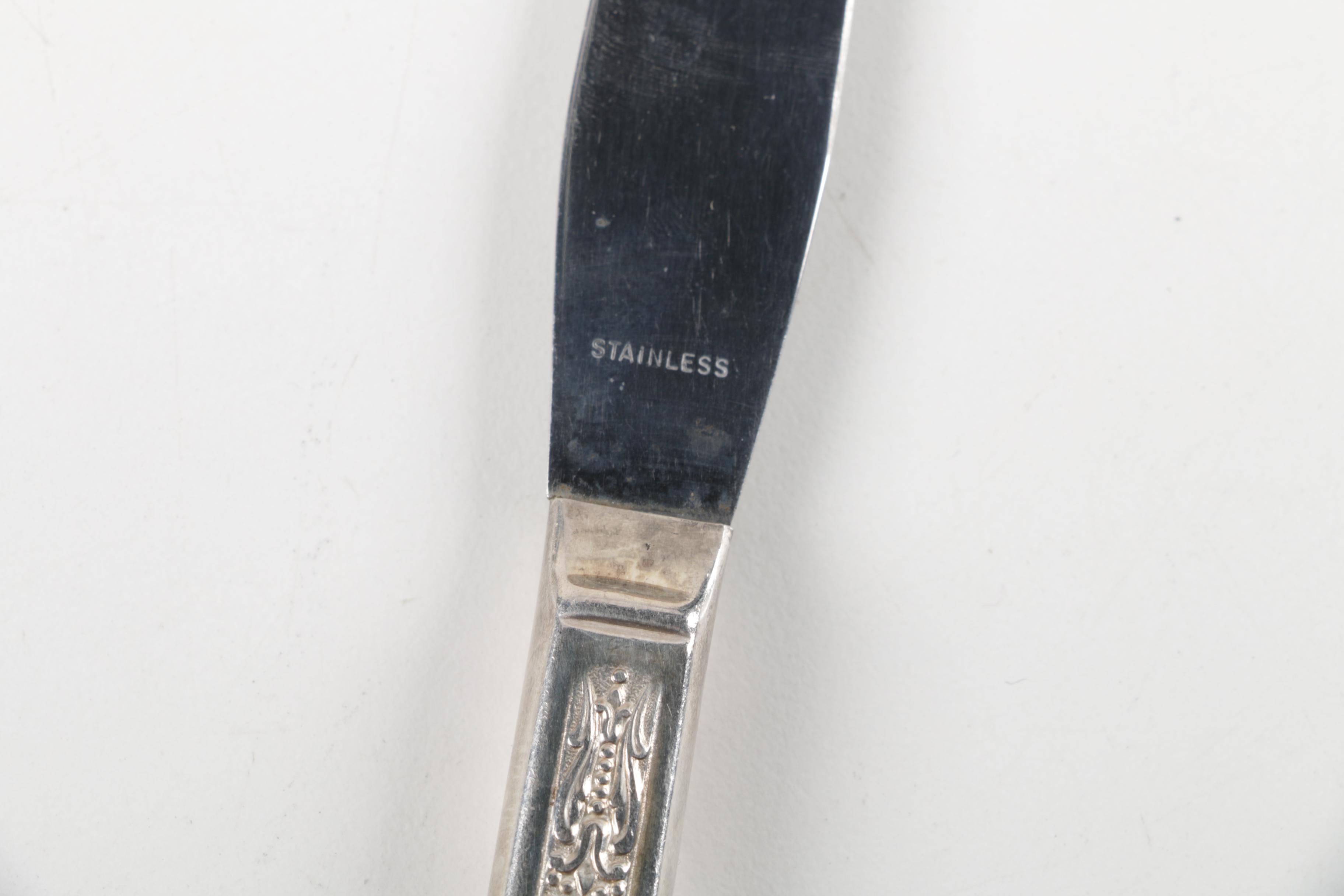 Nobility Plate "Caprice" Silver Plate Forks and Assorted Silver Plate Flatware