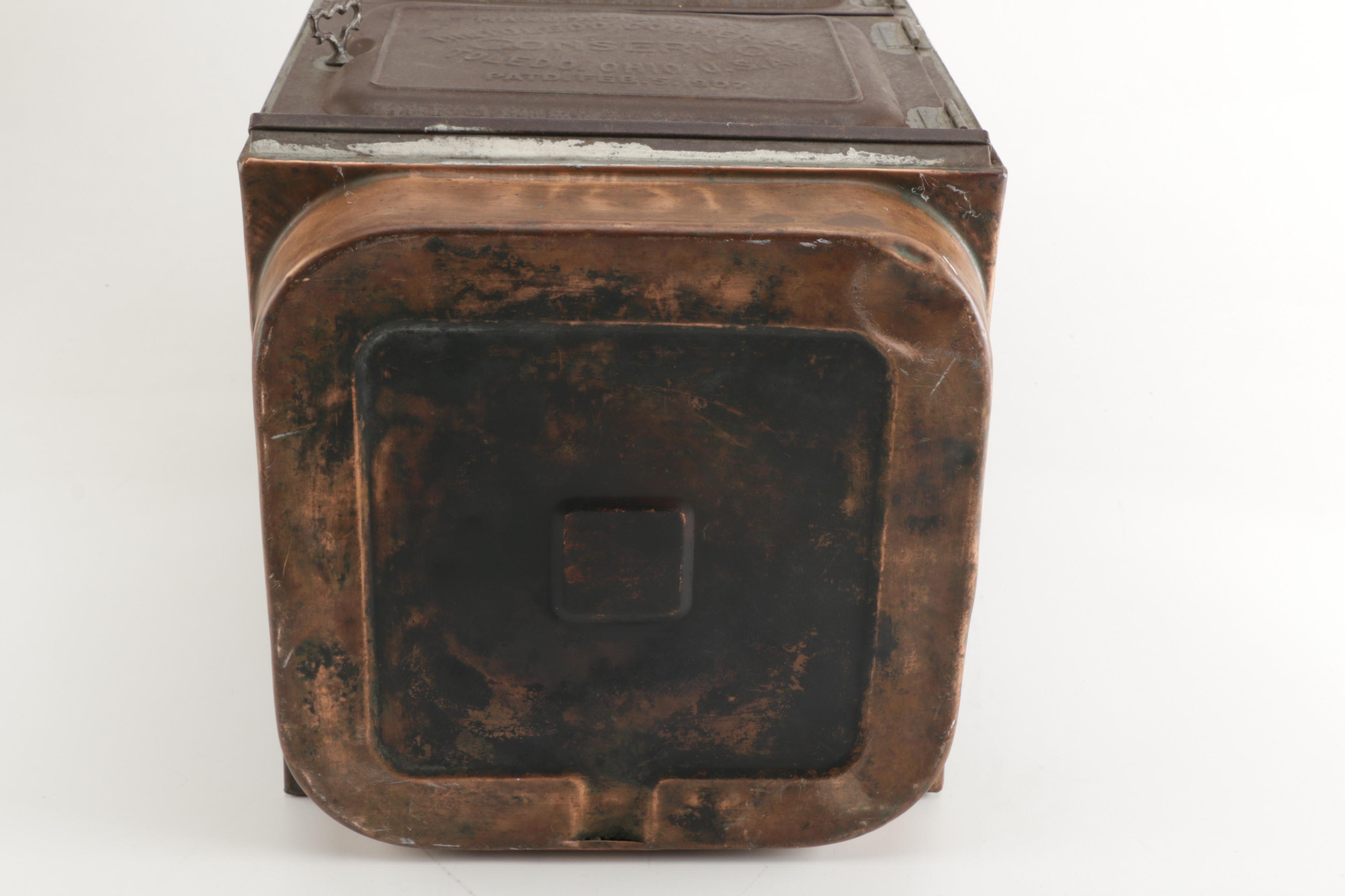 Toledo Cooker Co. "Conservo" Steamer Smoker Cooker