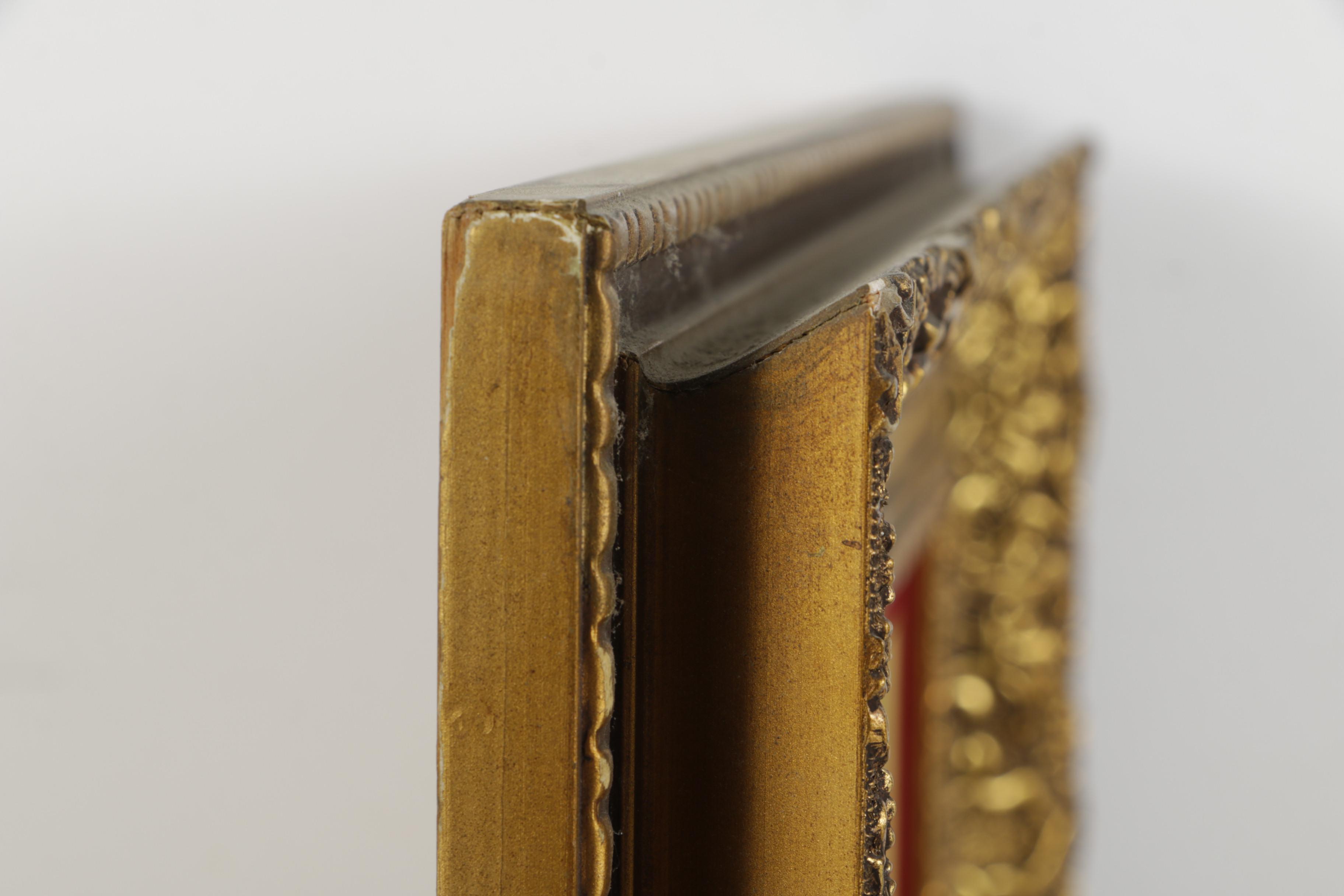 P. Vitolante Oil Painting on Canvas of an Outdoor Scene