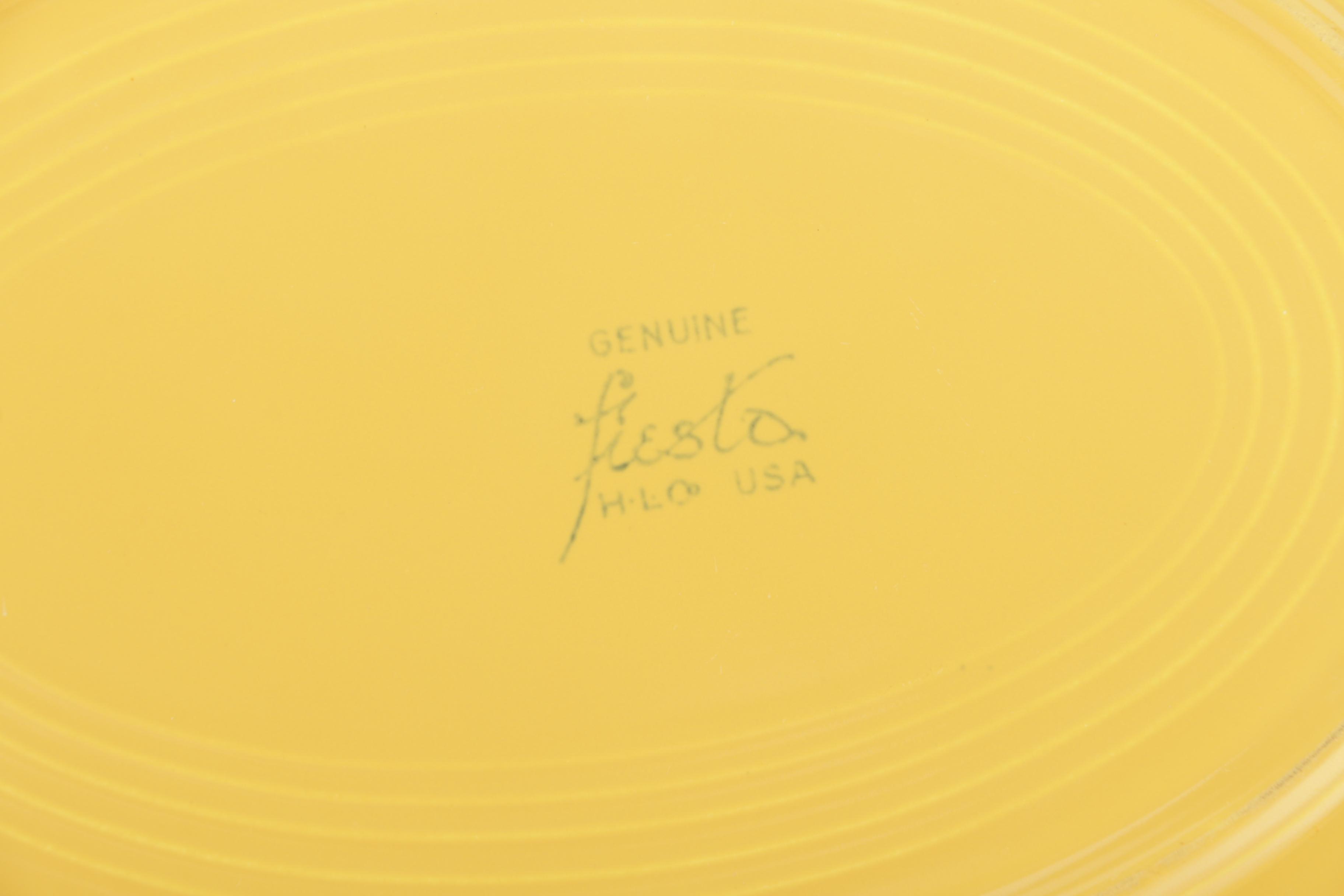 Homer Laughlin "Fiesta" Pottery Mixing Bowls and Platters