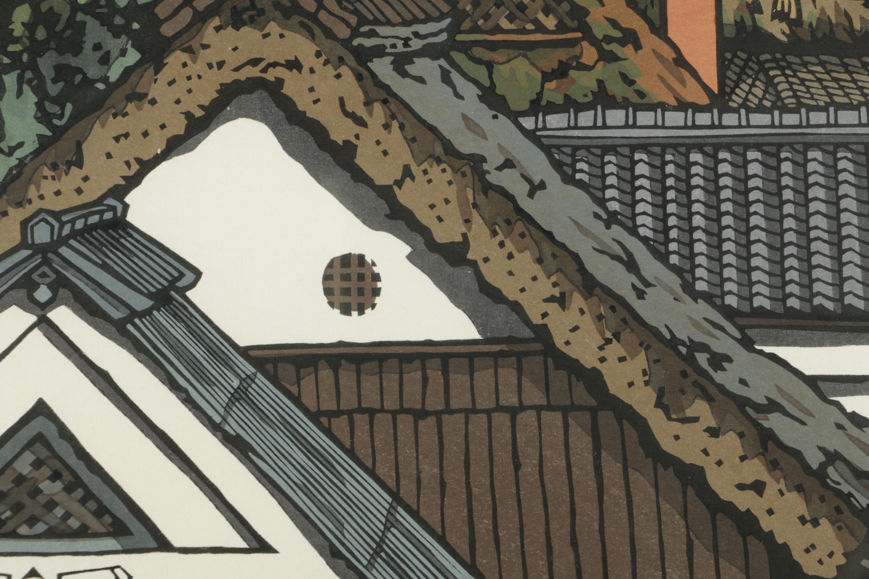 Katsuyuki Nishijima Limited Edition Woodblock Prints on Paper