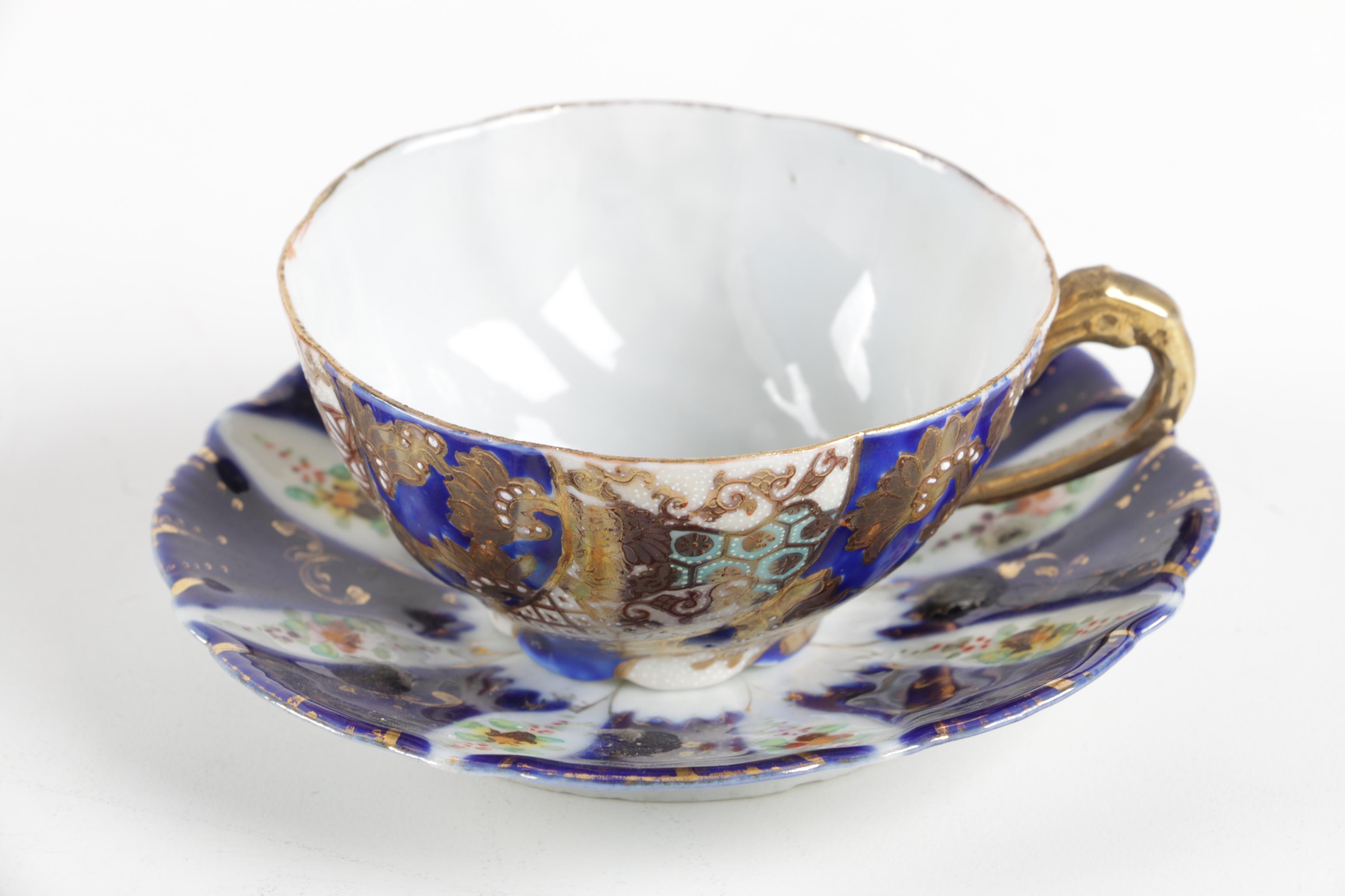 Vintage Porcelain Demitasse Cups and Saucers Including Lenox