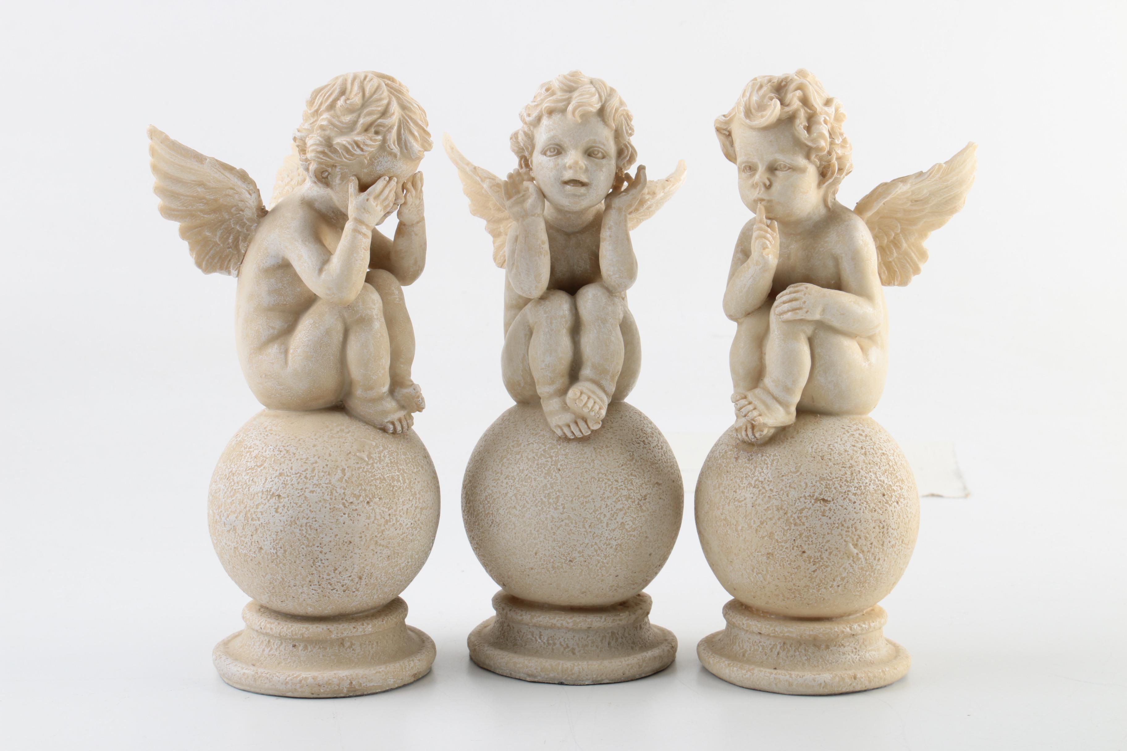 "Hear No, See No, Speak No Evil" Figurines