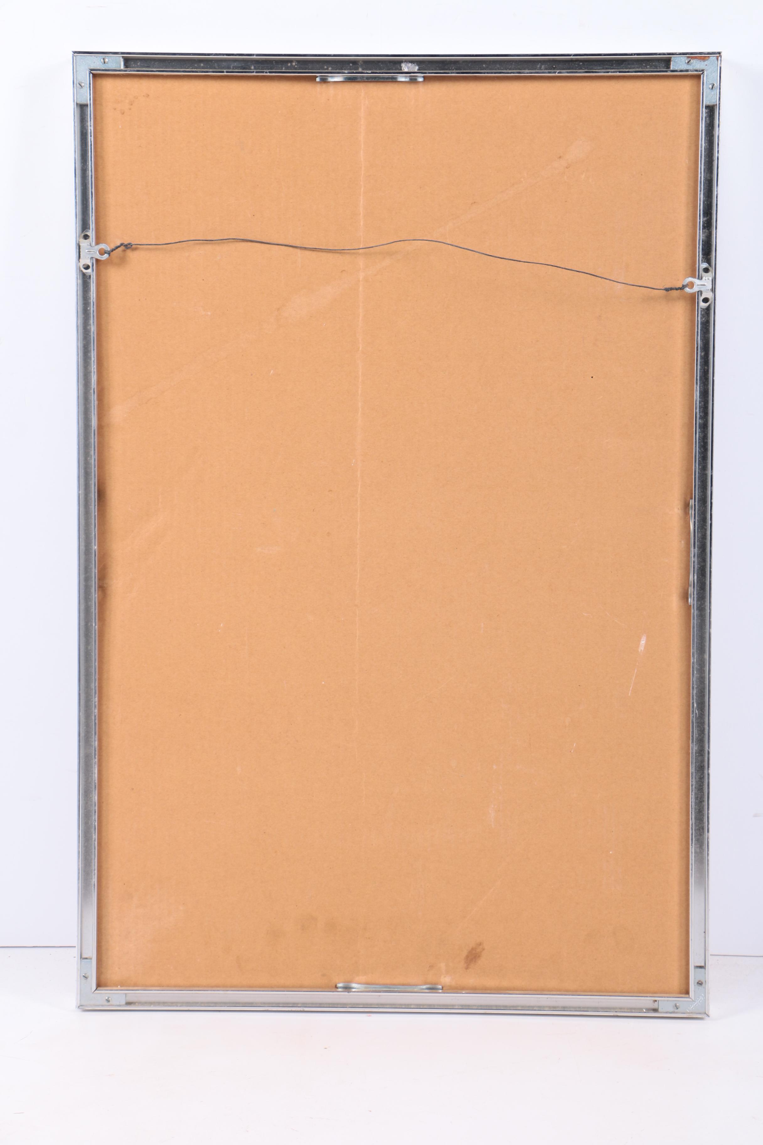 Dolores Ann Ziegler Watercolor on Paper of a Rustic Landscape