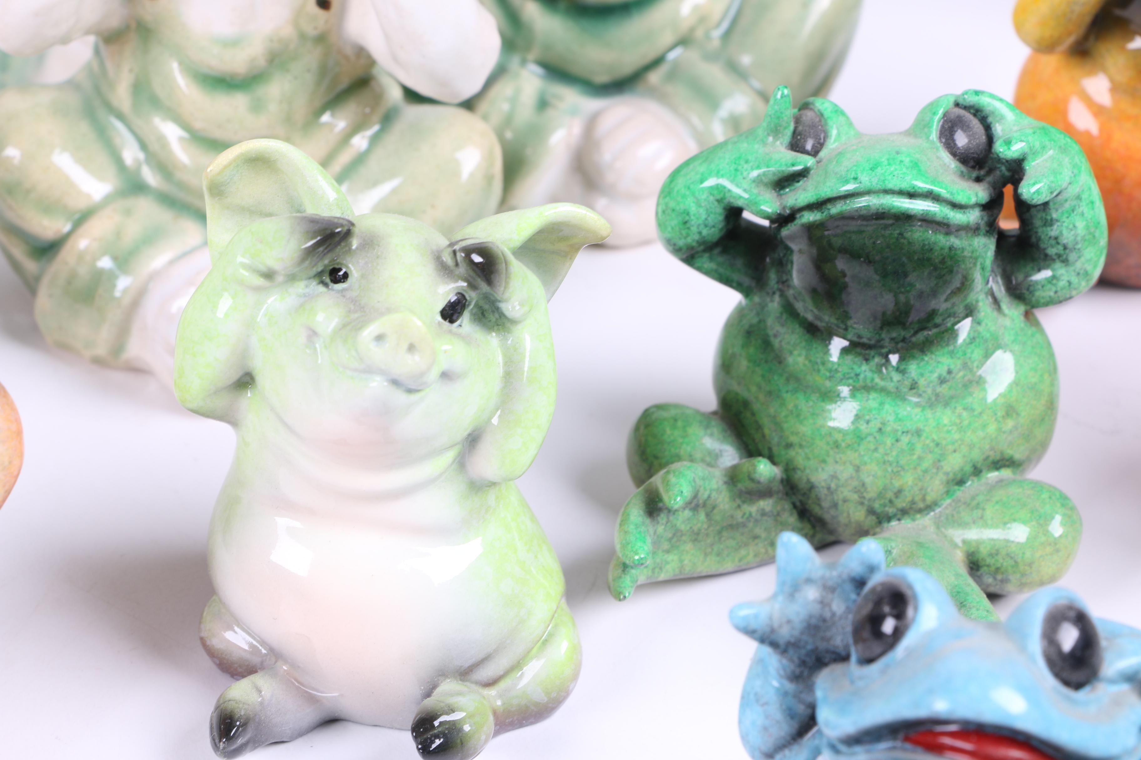 "Hear No, See No, Speak No Evil" Figurines