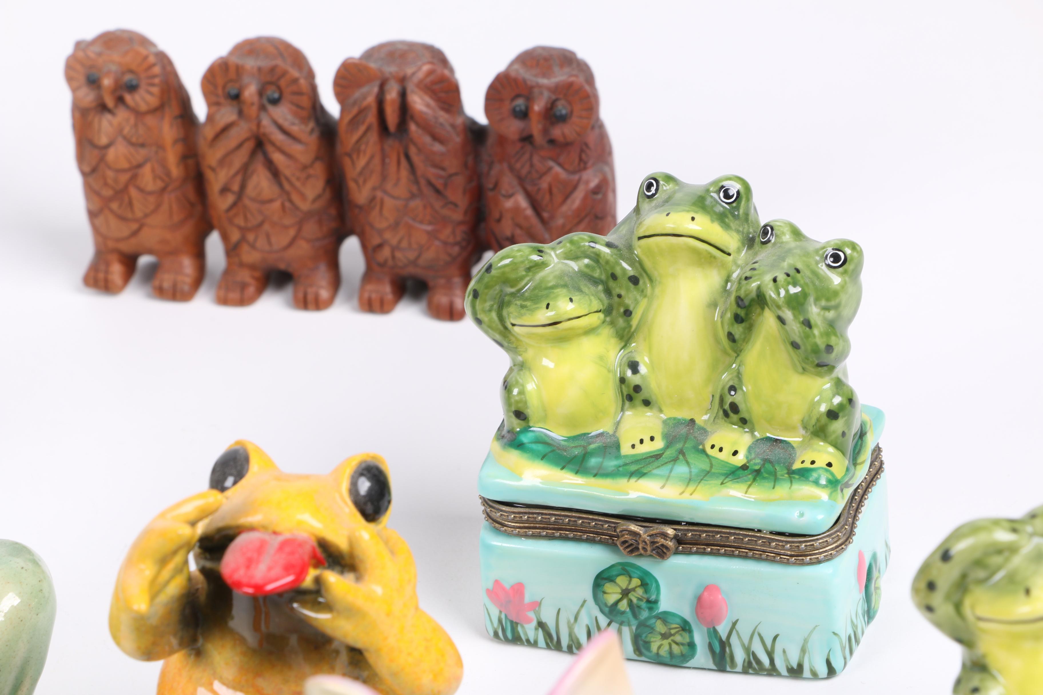 "Hear No, See No, Speak No Evil" Figurines