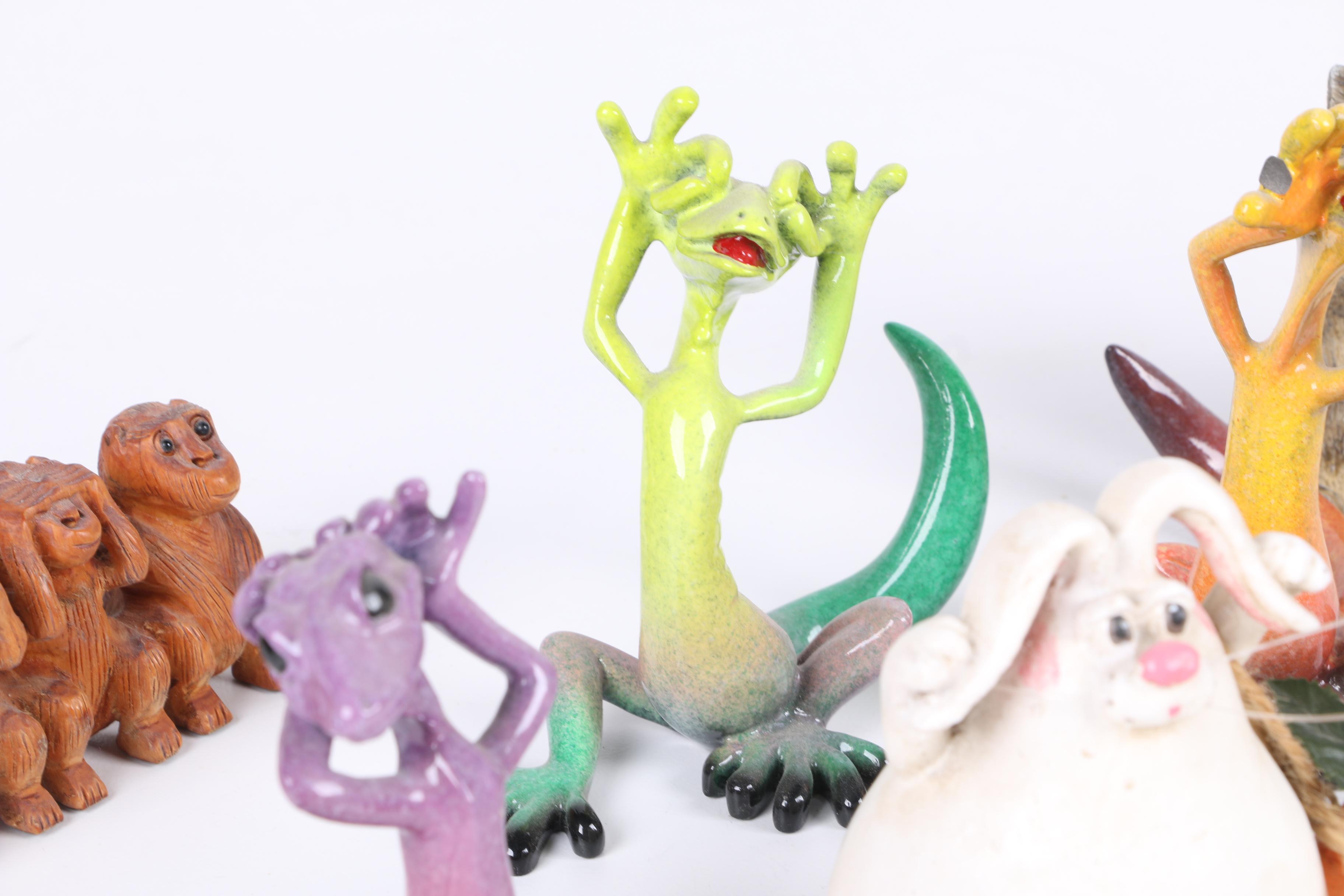 "Hear No, See No, Speak No Evil" Figurines