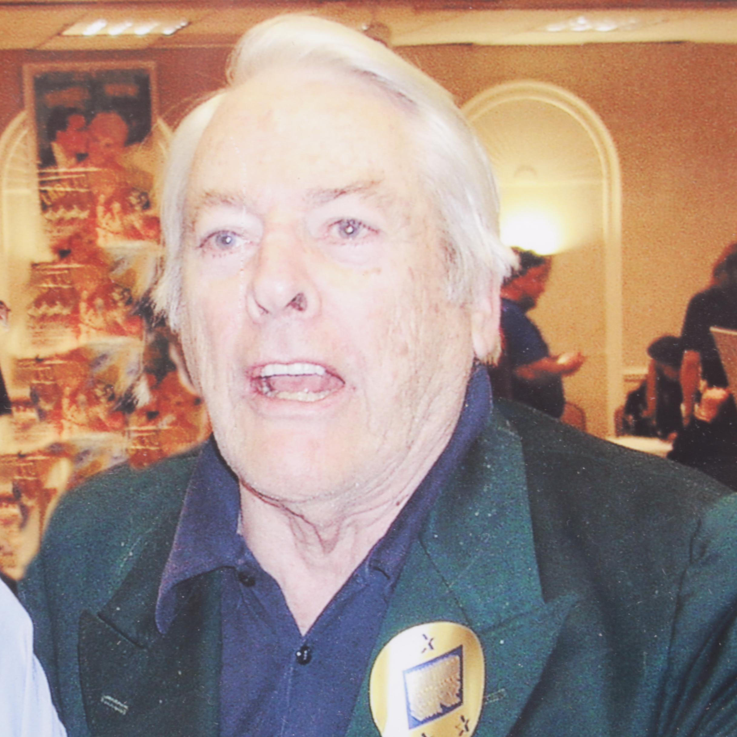 Photograph of Actor Kevin McCarthy and Author Ray Bradbury