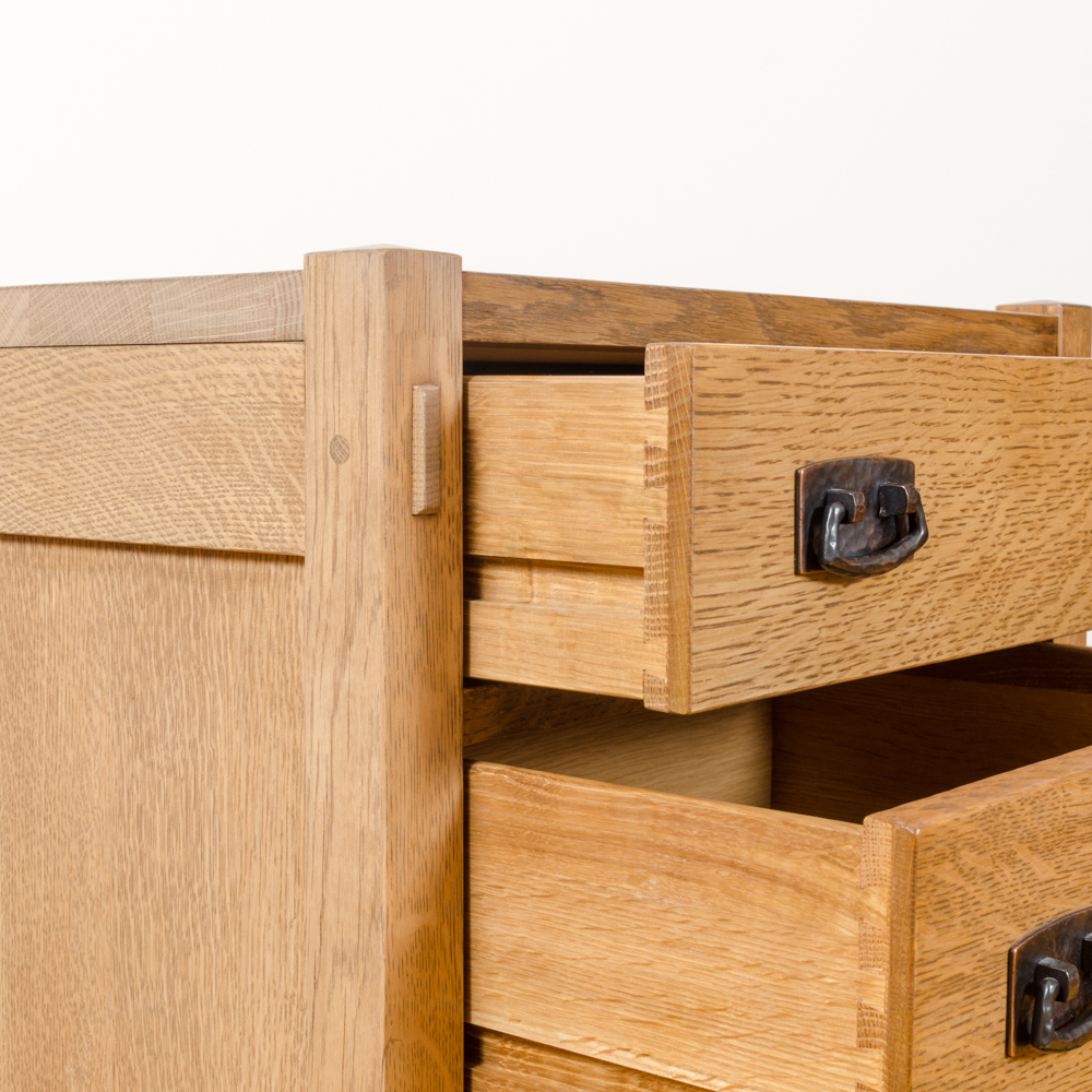 2 Arts and Crafts Style Oak Nightstand by Stickley