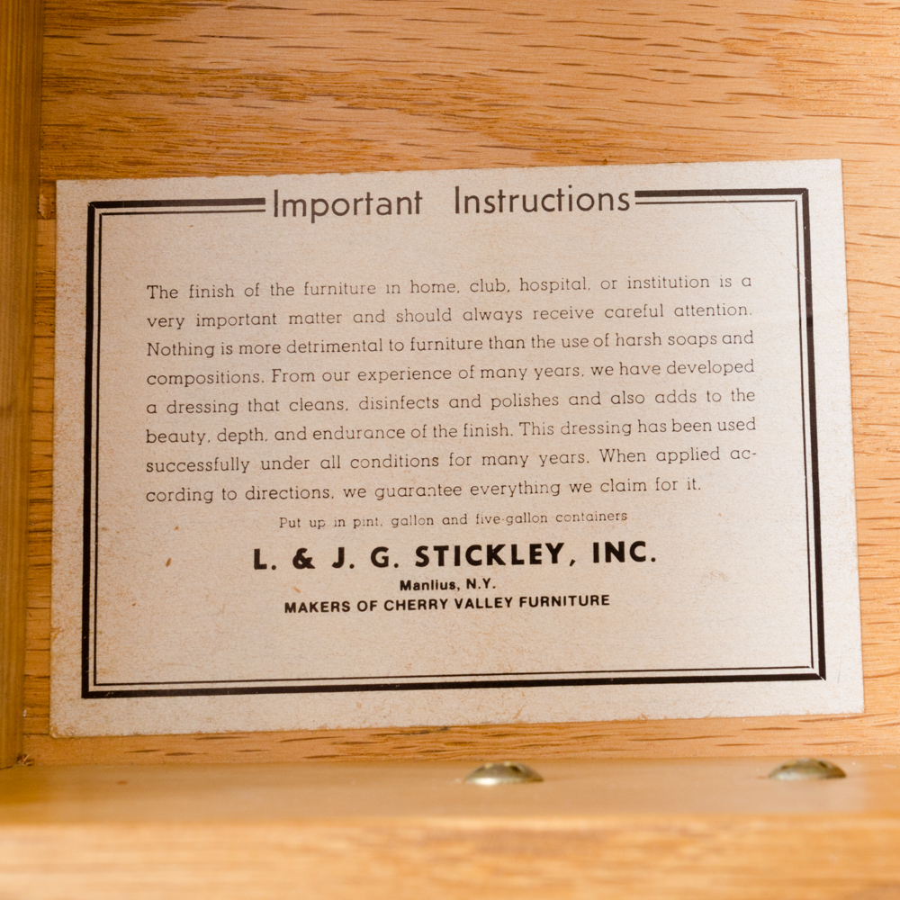 2 Arts and Crafts Style Oak Nightstand by Stickley