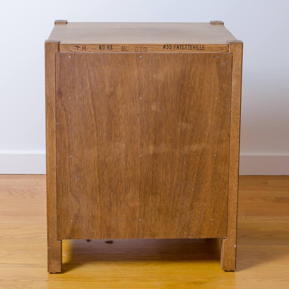 2 Arts and Crafts Style Oak Nightstand by Stickley