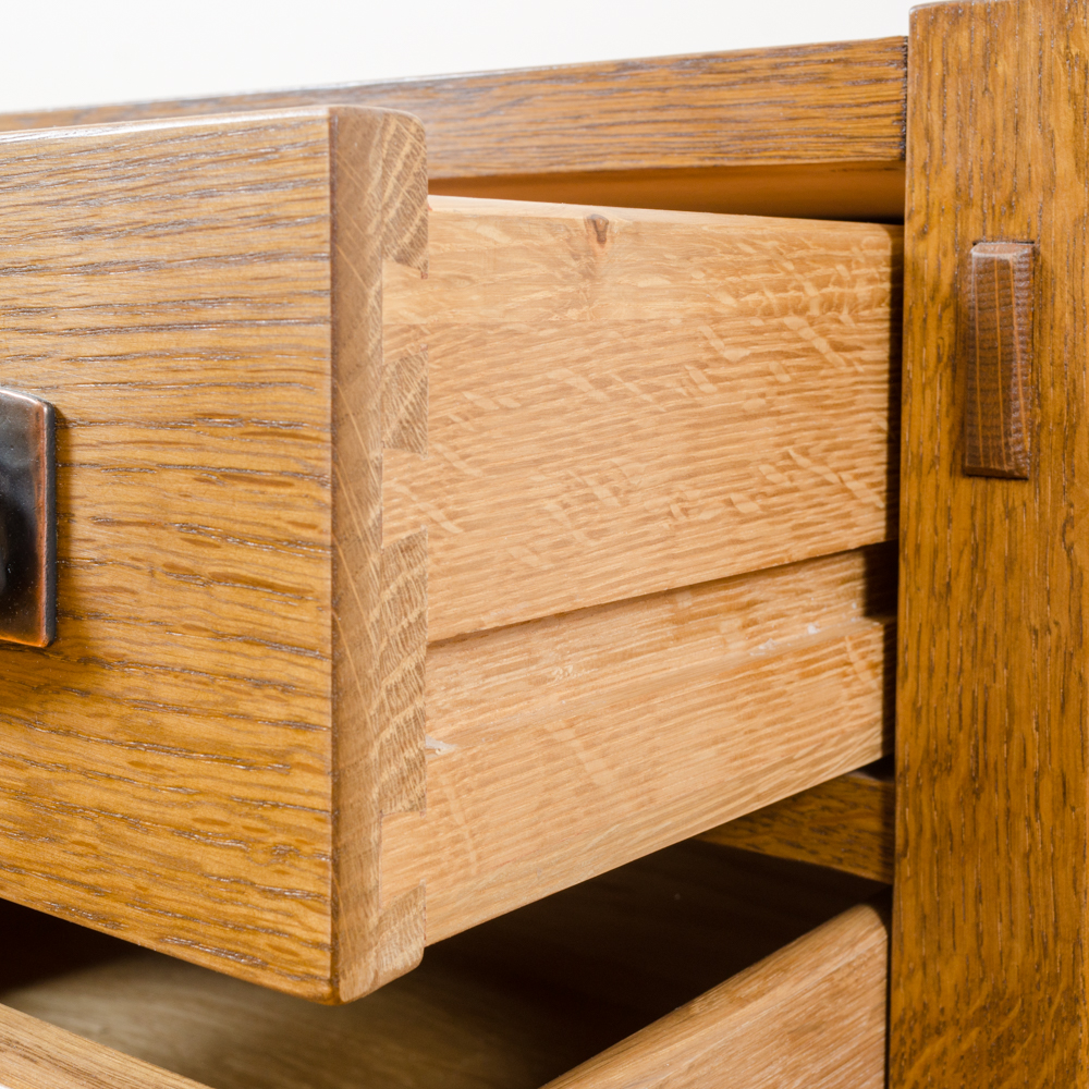 2 Arts and Crafts Style Oak Nightstand by Stickley