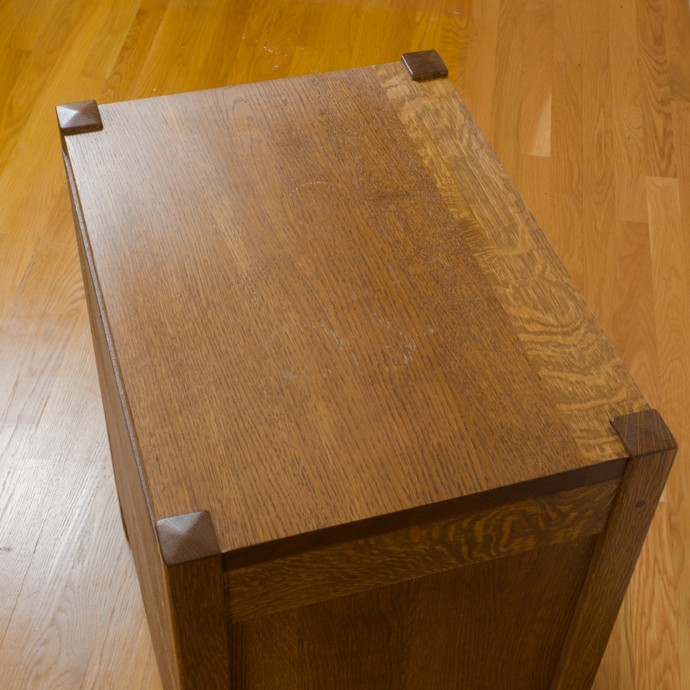 2 Arts and Crafts Style Oak Nightstand by Stickley