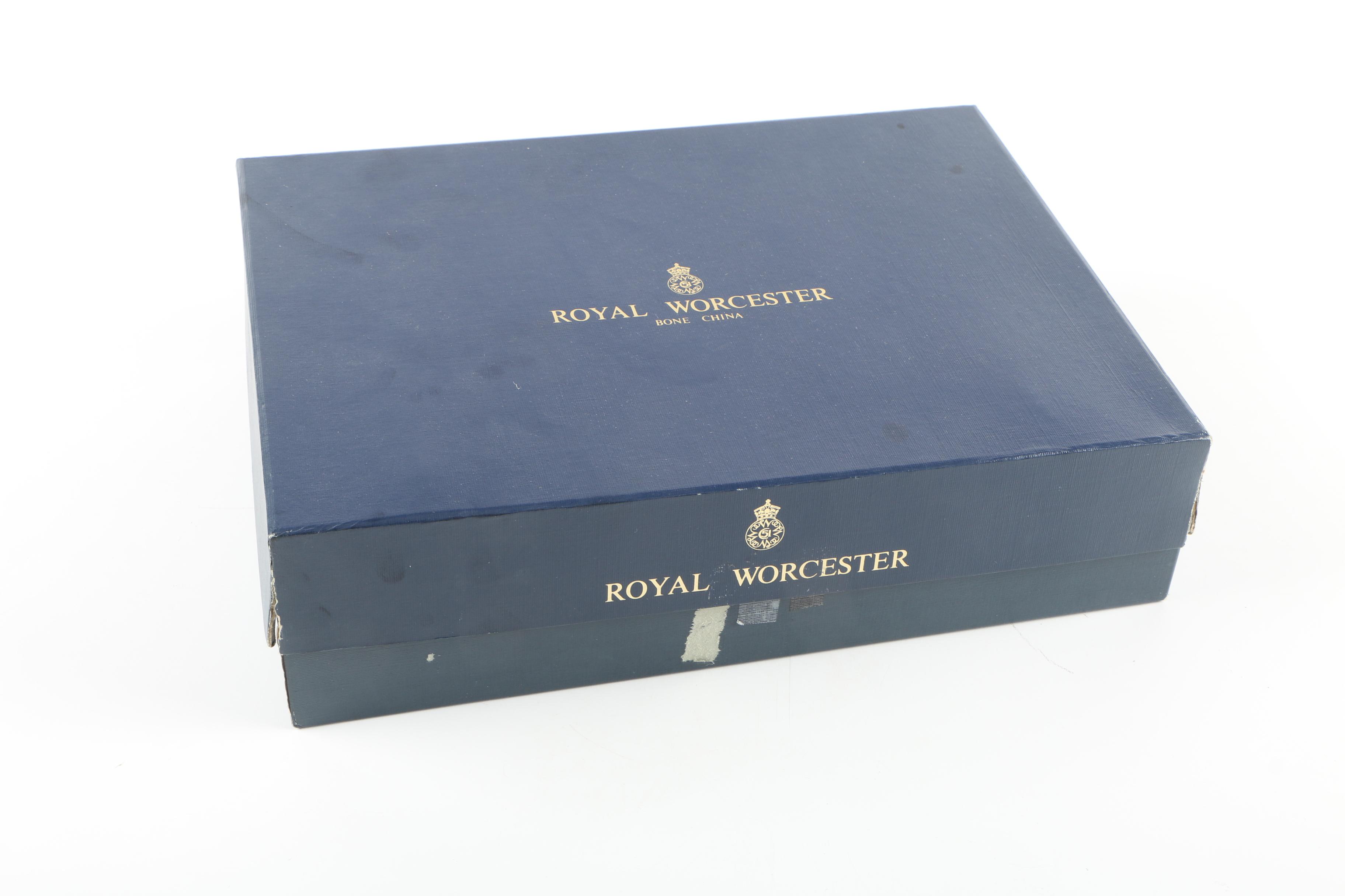 Royal Worcester "Alpine Flowers" Fine Bone China