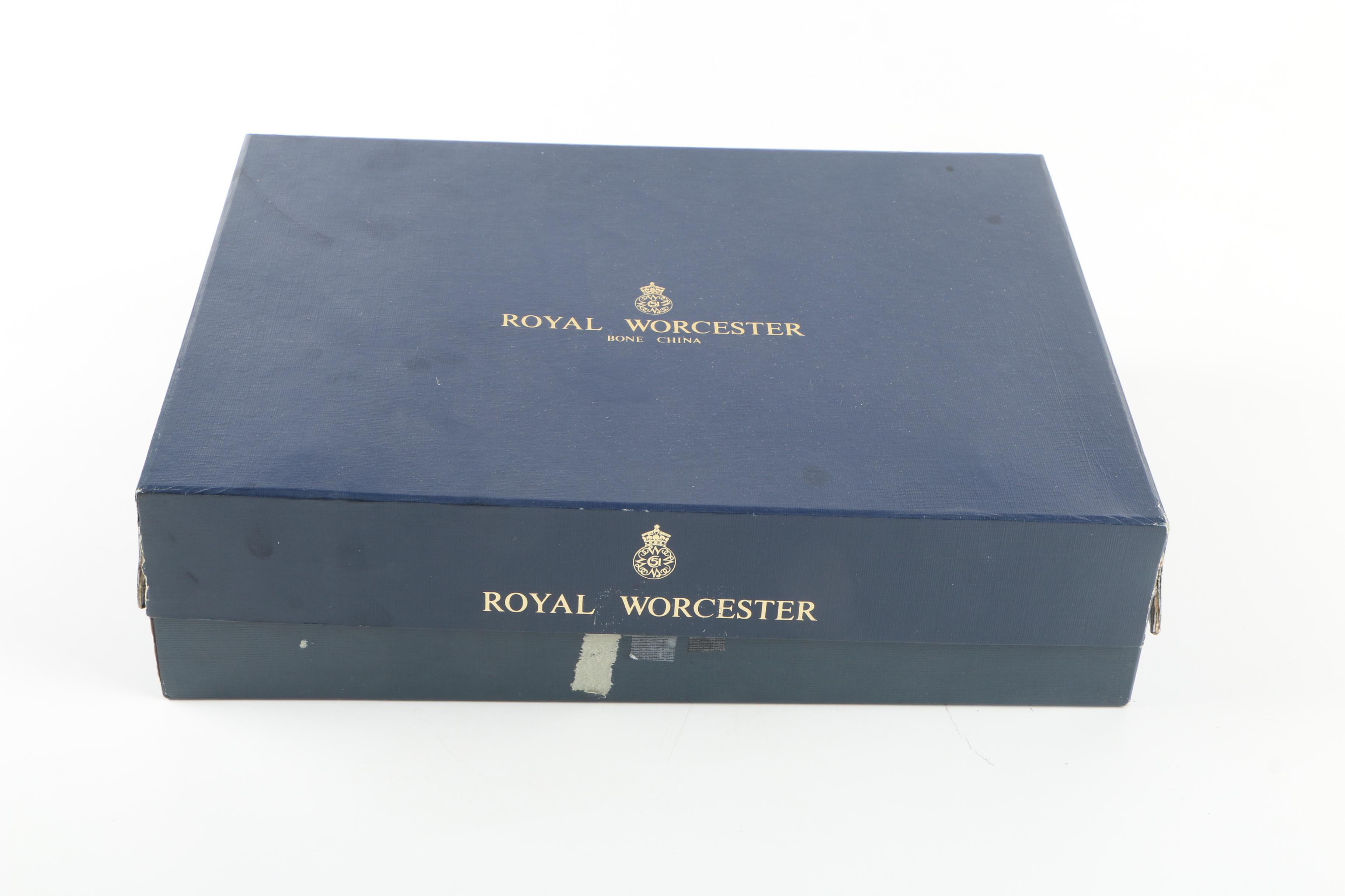 Royal Worcester "Alpine Flowers" Fine Bone China