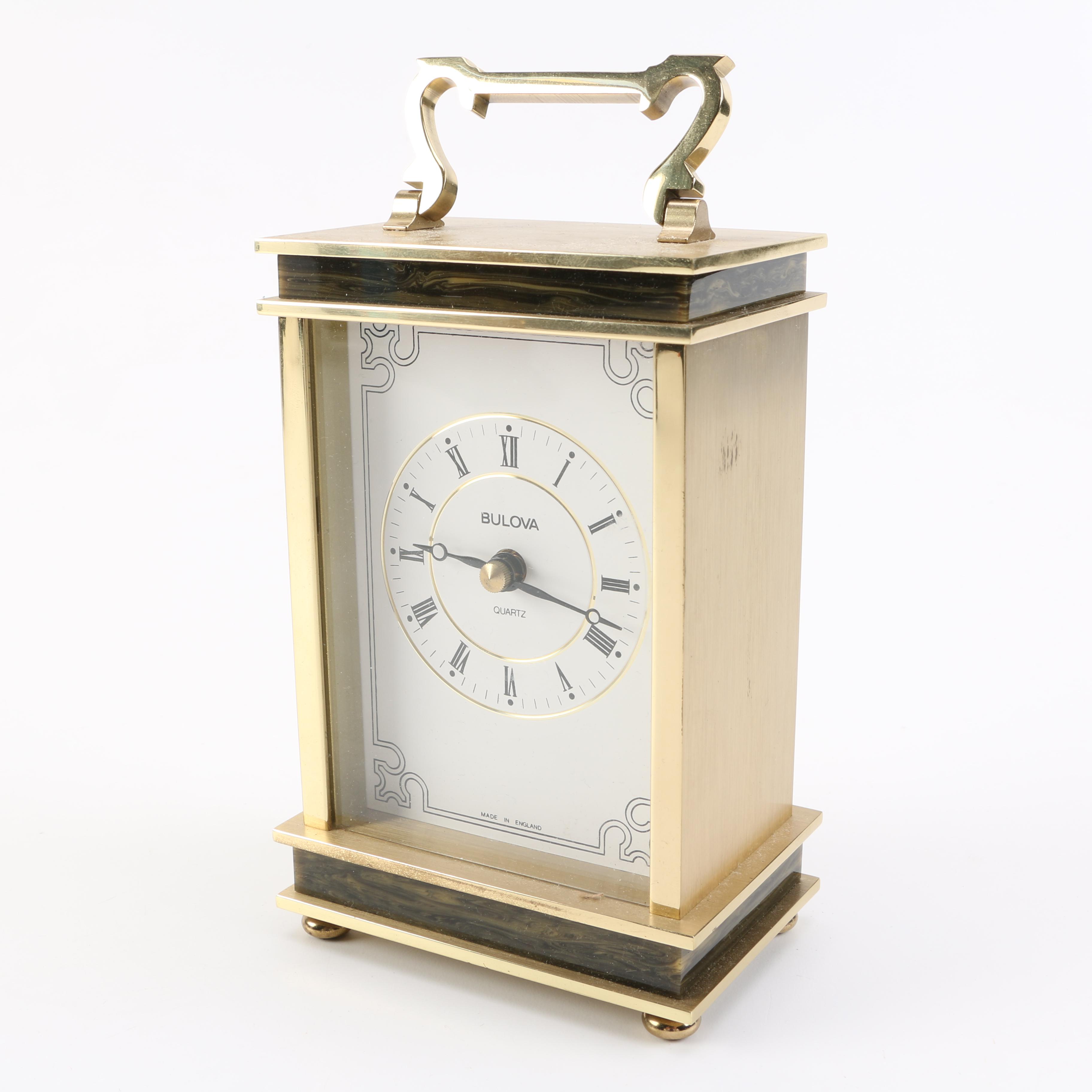 Bulova and Howard Miller Shelf Clocks