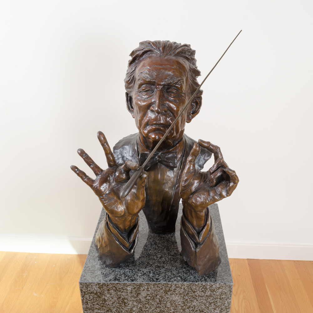 Jo Saylors Limited Edition Bronze Sculpture "Conductor"