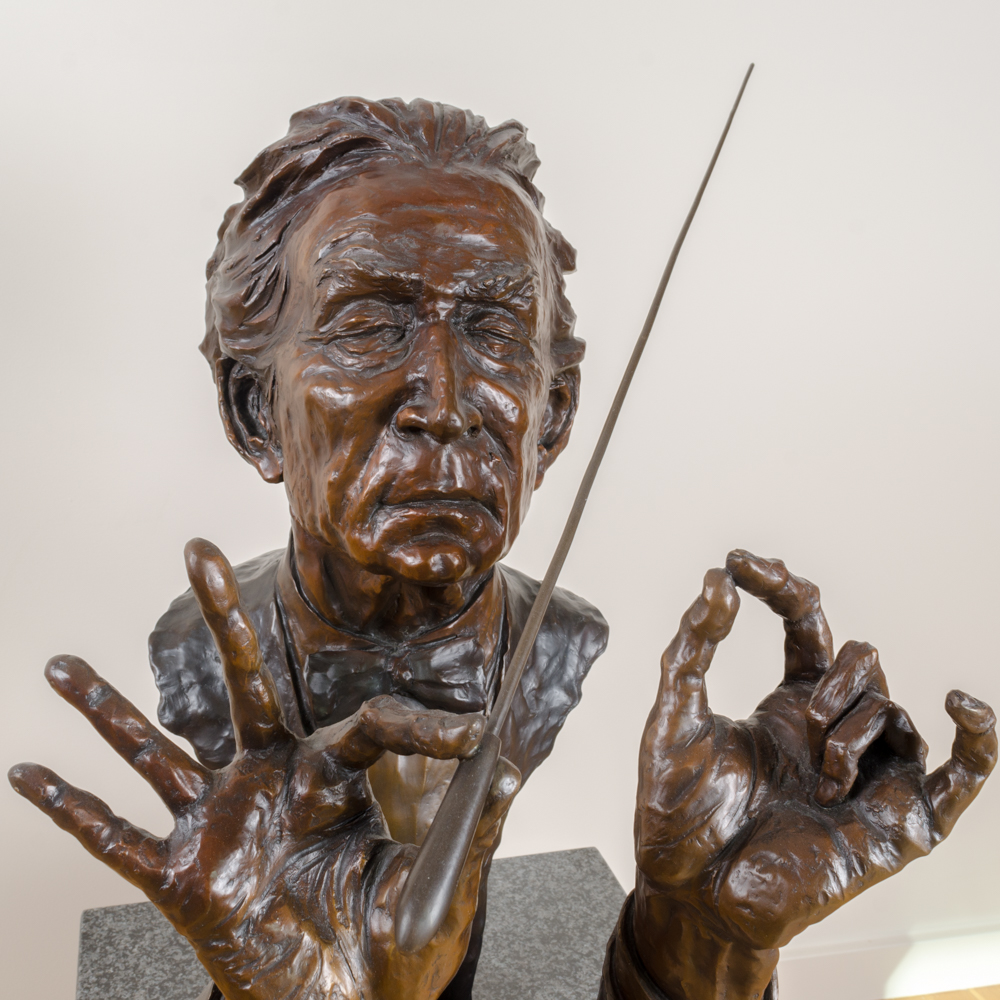 Jo Saylors Limited Edition Bronze Sculpture "Conductor"