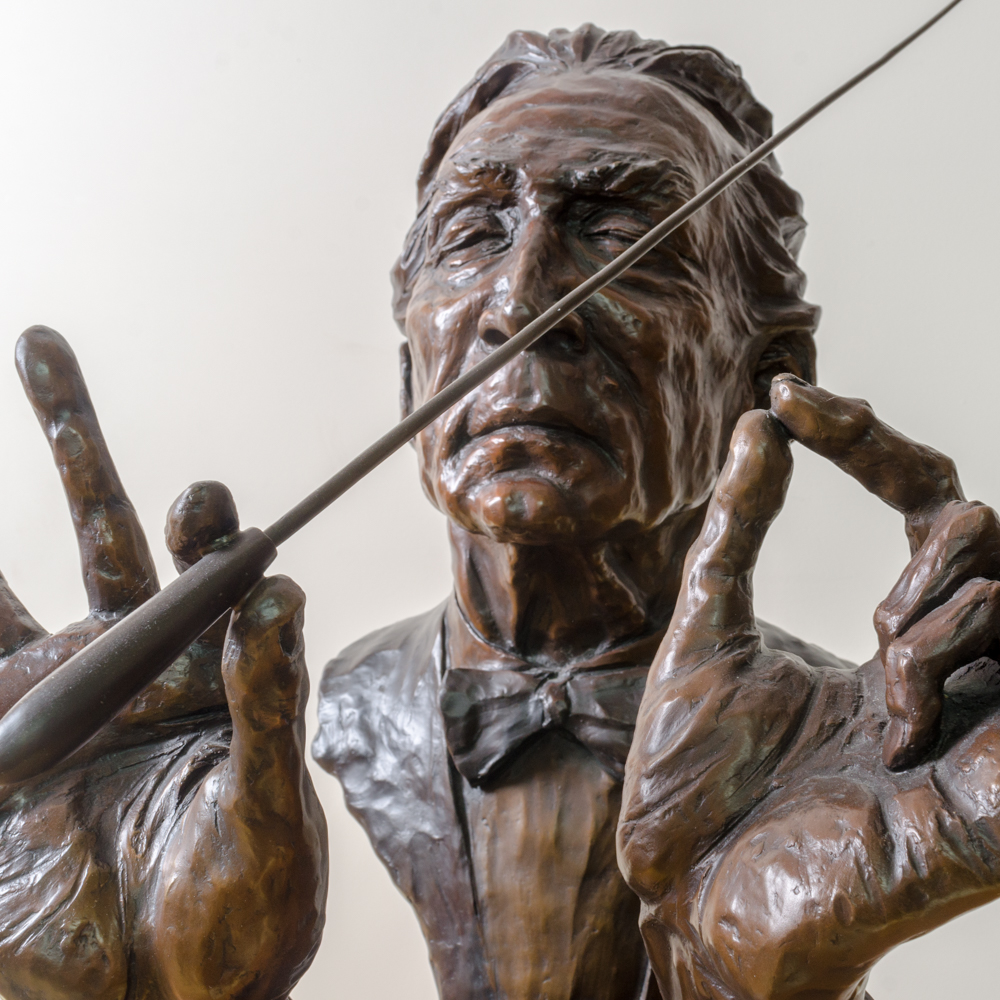 Jo Saylors Limited Edition Bronze Sculpture "Conductor"
