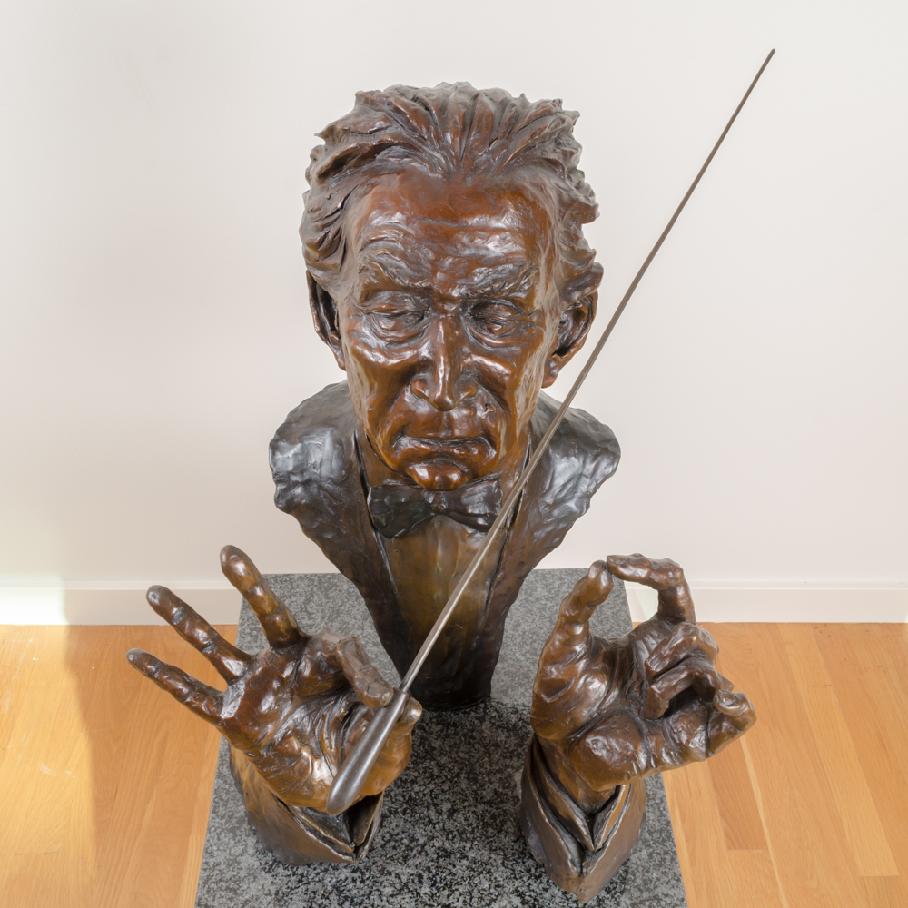 Jo Saylors Limited Edition Bronze Sculpture "Conductor"