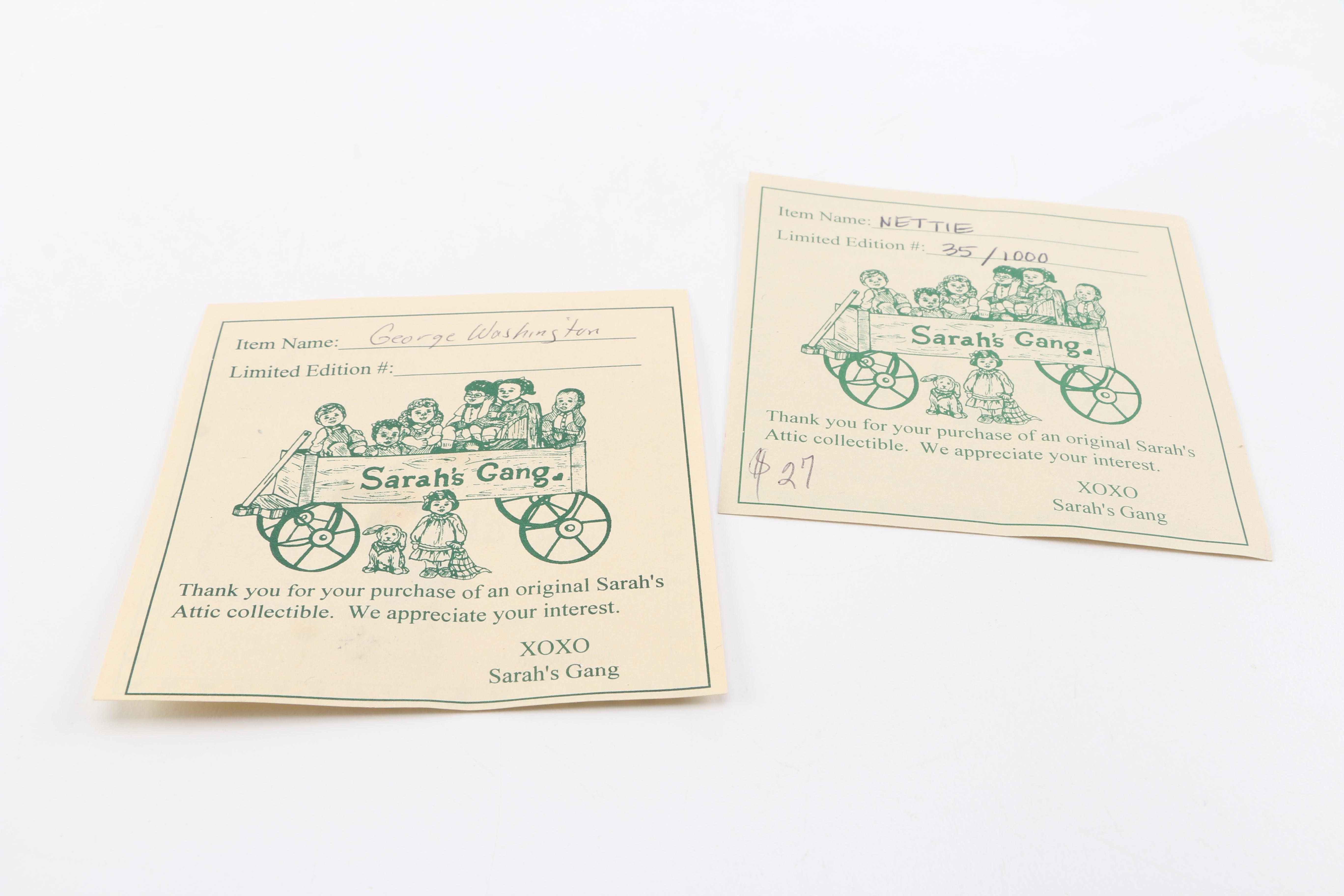 Sarah's Attic Limited Edition Figurines