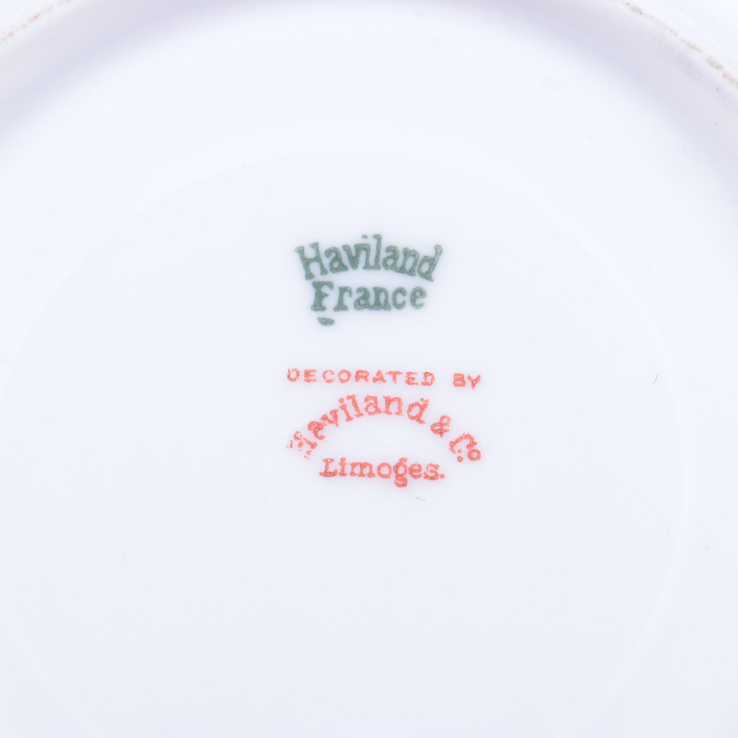 Teacups and Saucers Featuring Haviland