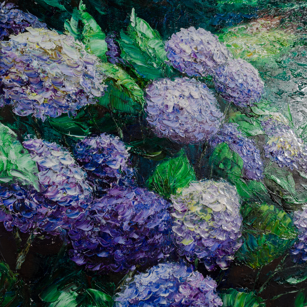 Henry Peeters Oil Painting of a Forest