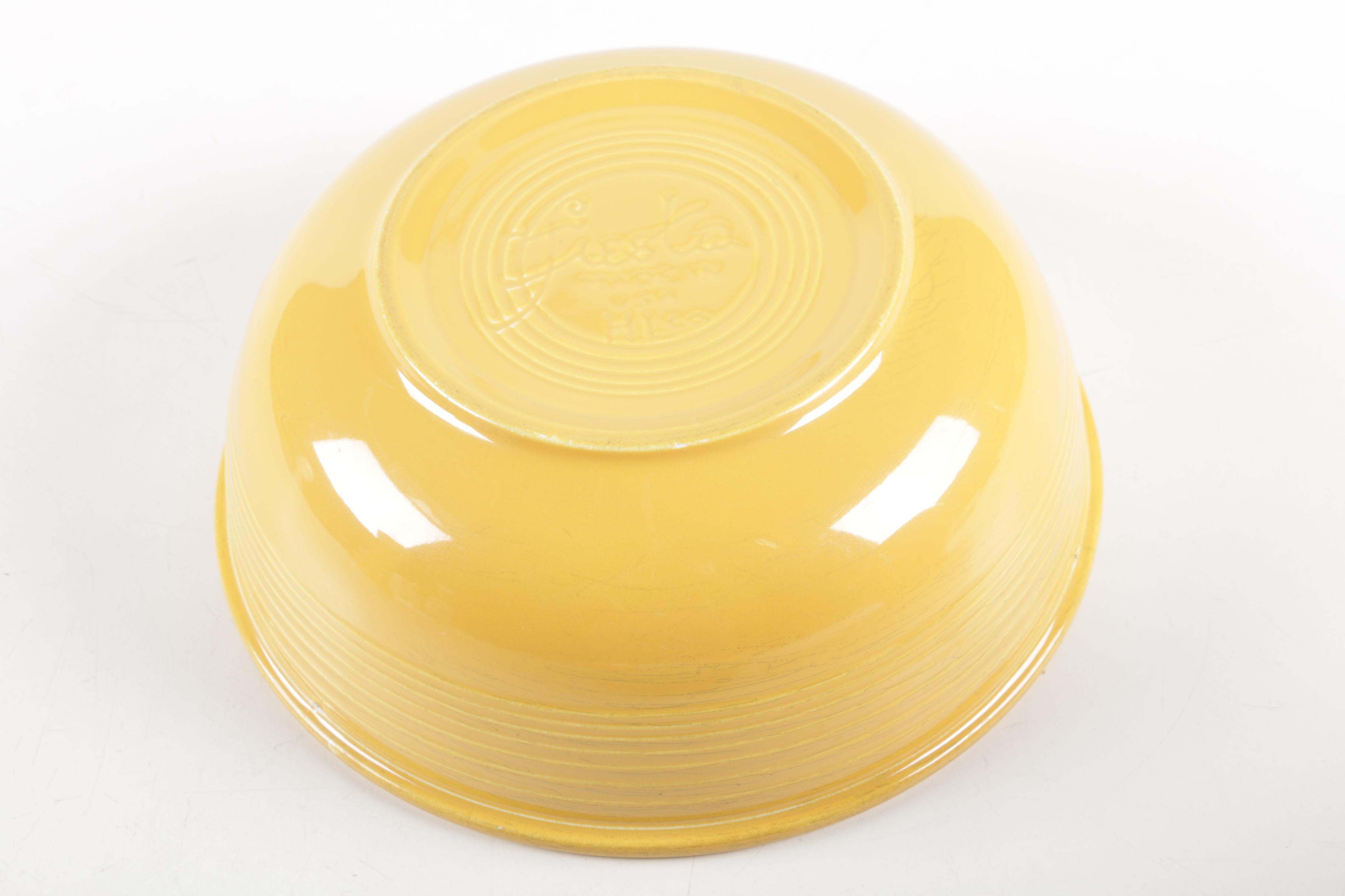 Vintage Homer Laughlin "Fiesta" Decor and Serving Dishes