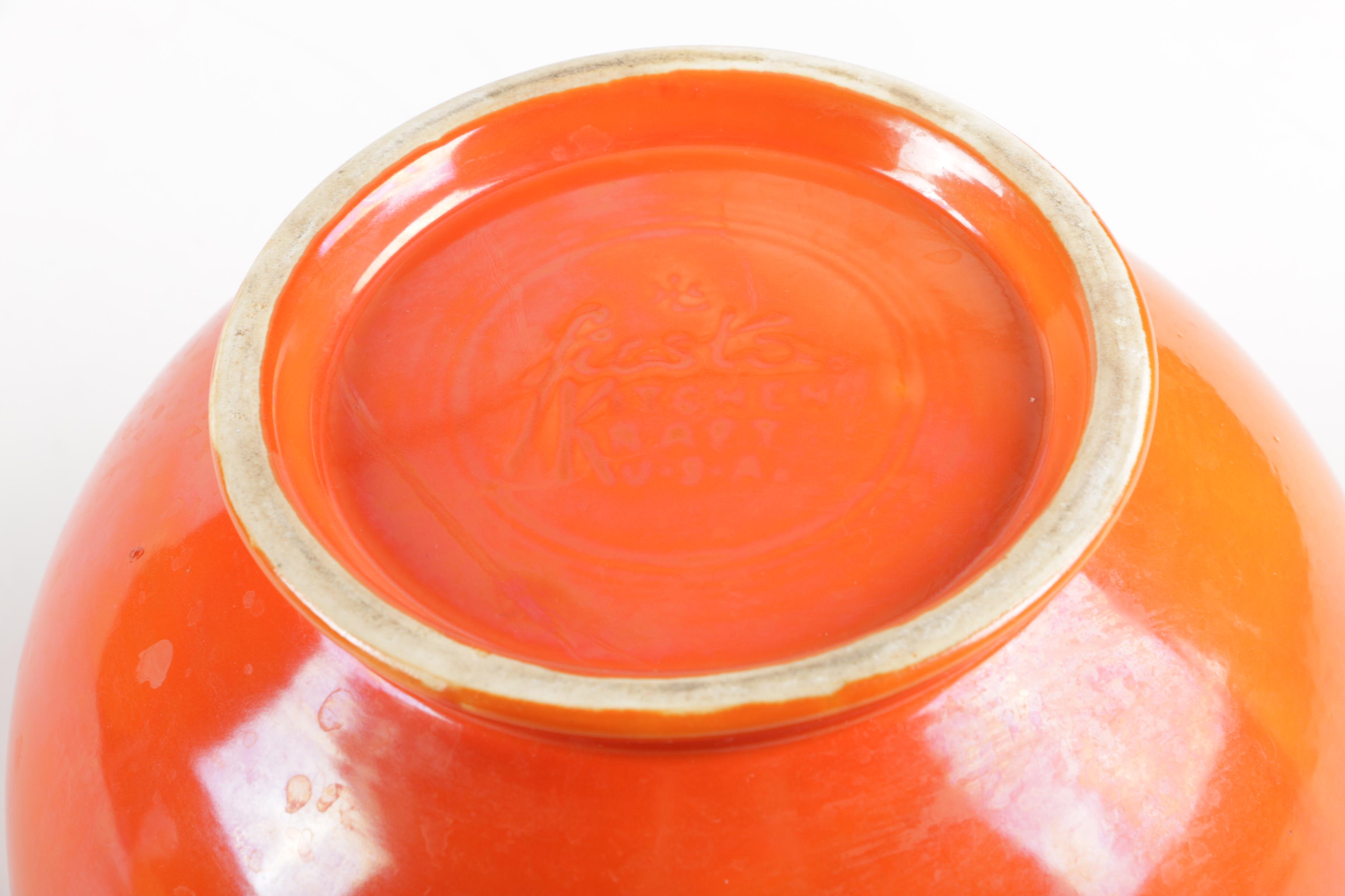 Vintage Homer Laughlin "Fiesta" Decor and Serving Dishes