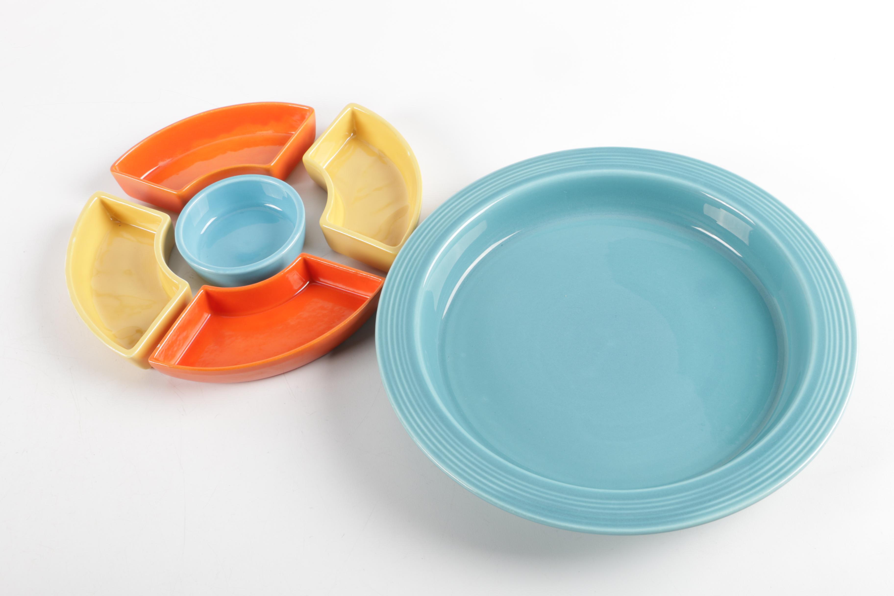 Vintage Homer Laughlin "Fiesta" Decor and Serving Dishes