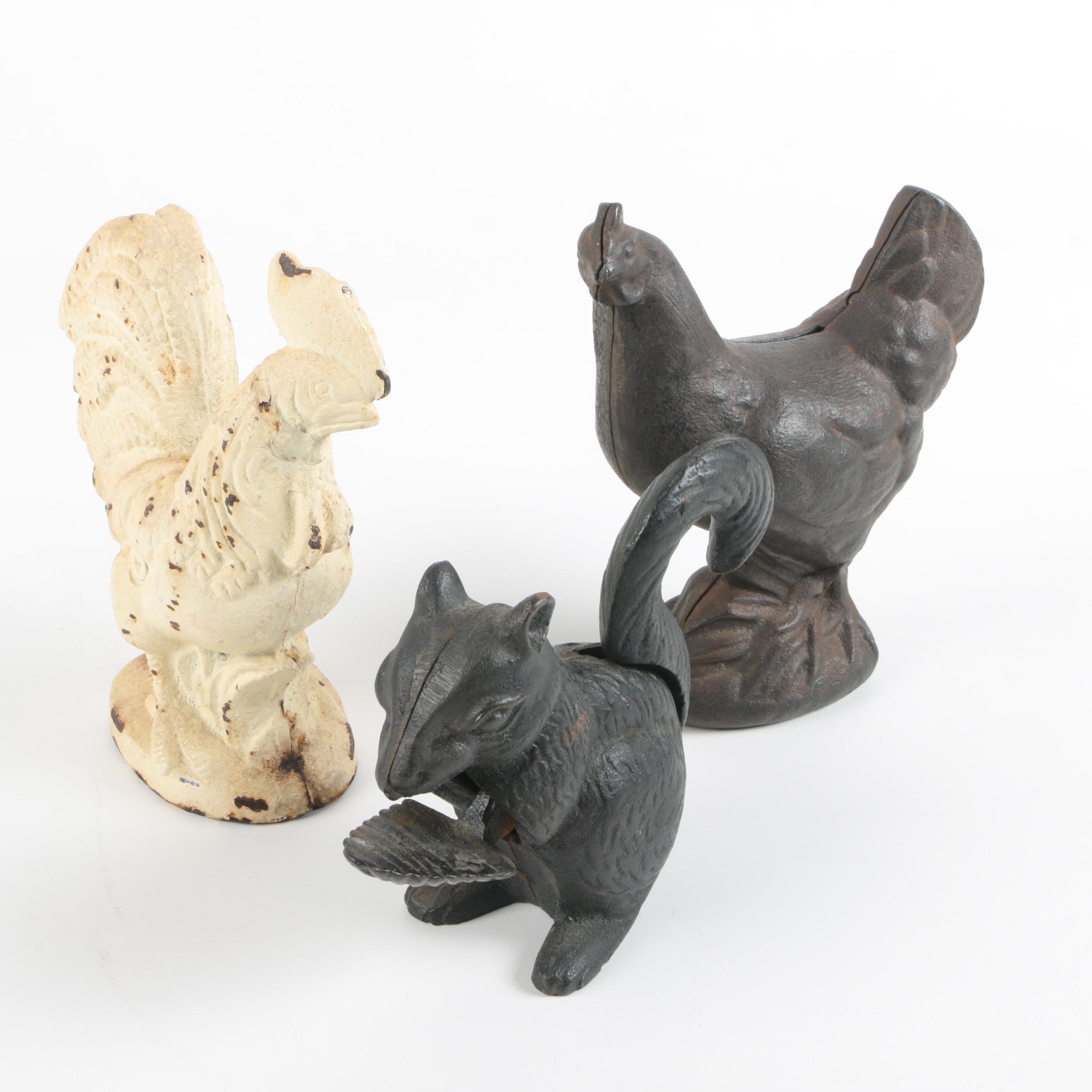 Cast Iron Decorative Piggy Banks