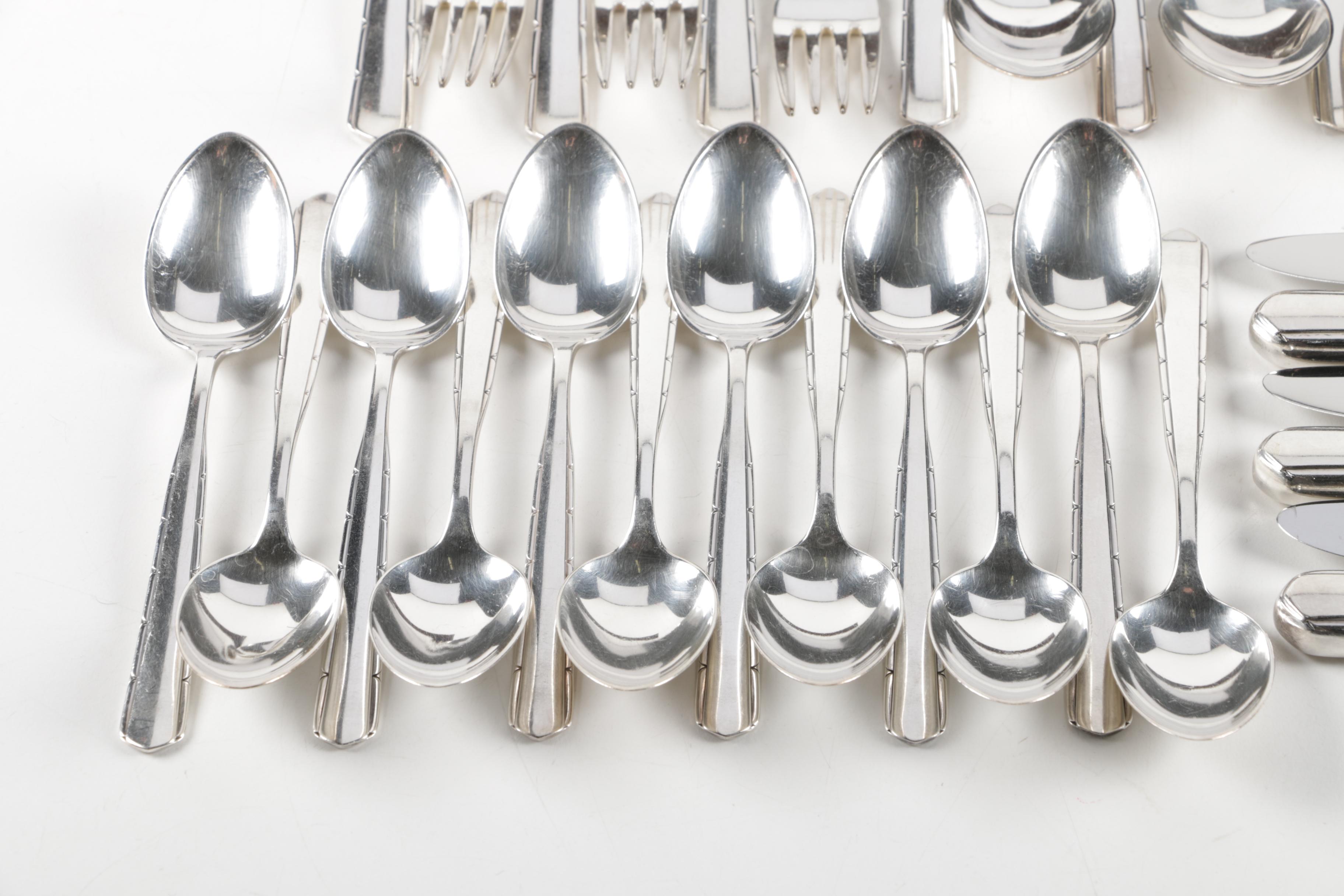 Gorham "Remembrance" Silver Plate Flatware Set