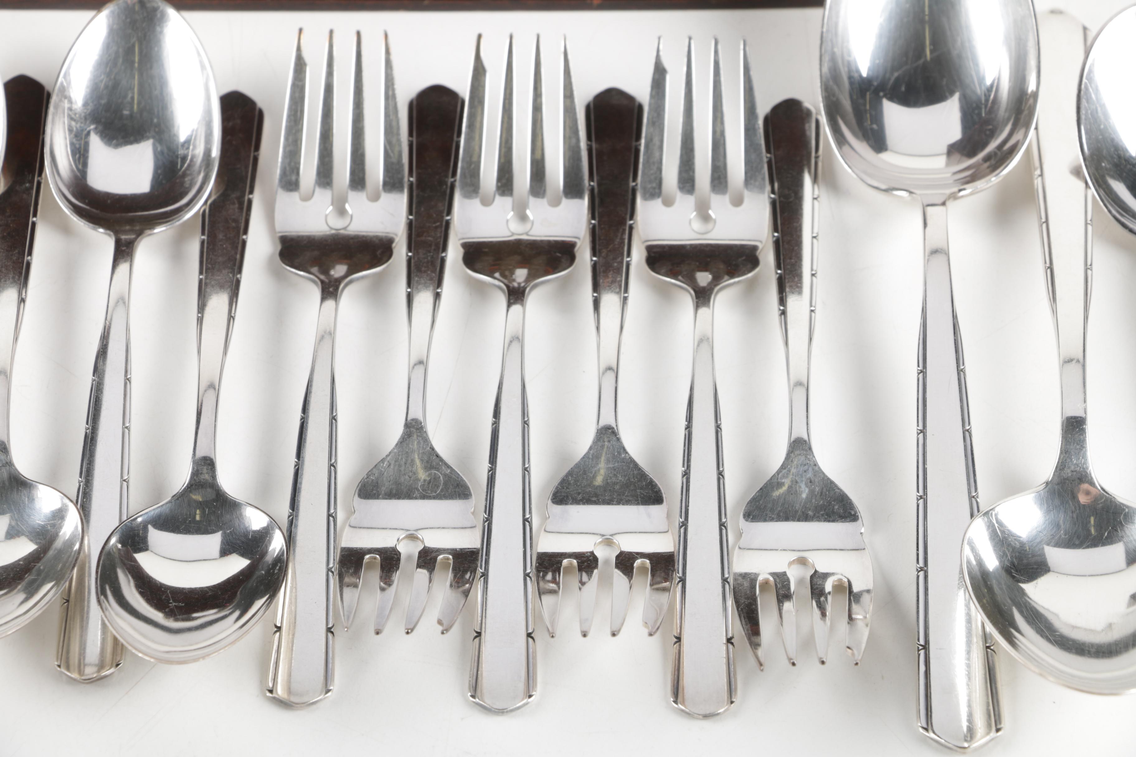 Gorham "Remembrance" Silver Plate Flatware Set