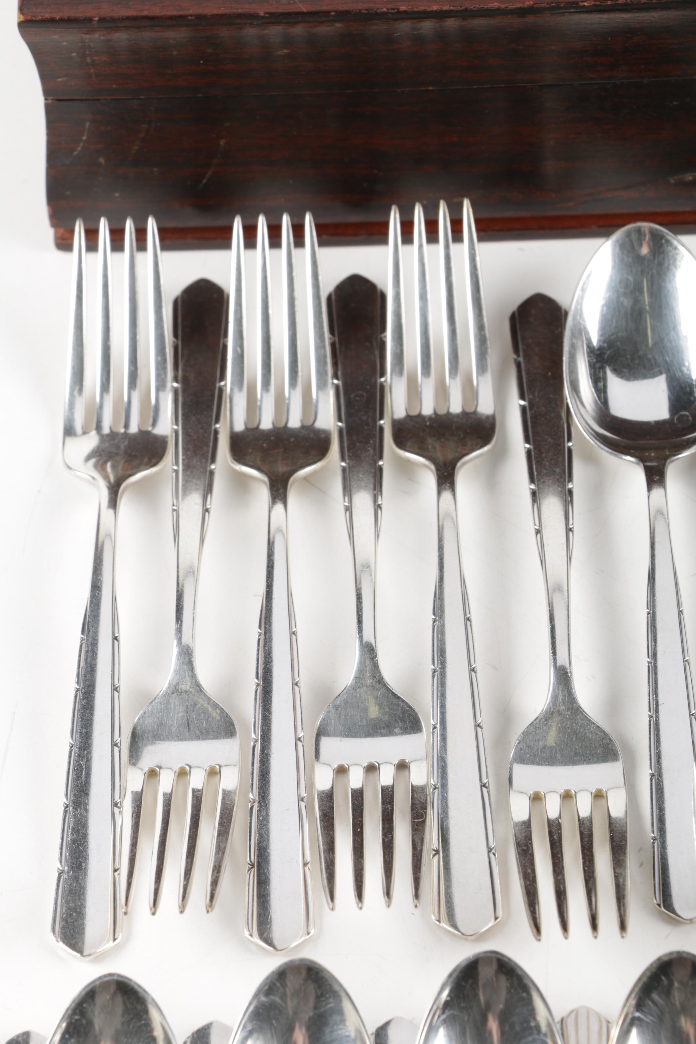 Gorham "Remembrance" Silver Plate Flatware Set