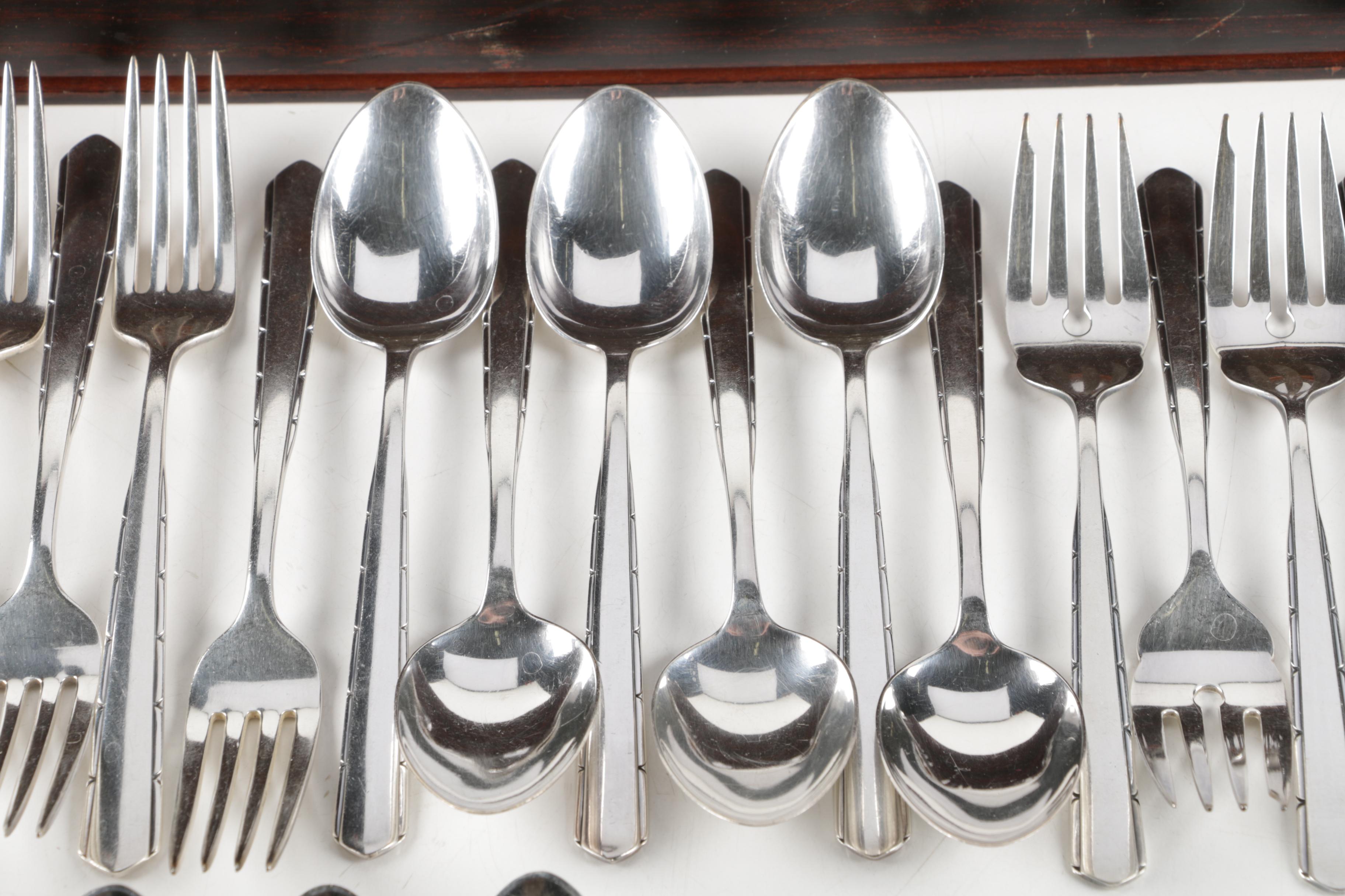 Gorham "Remembrance" Silver Plate Flatware Set