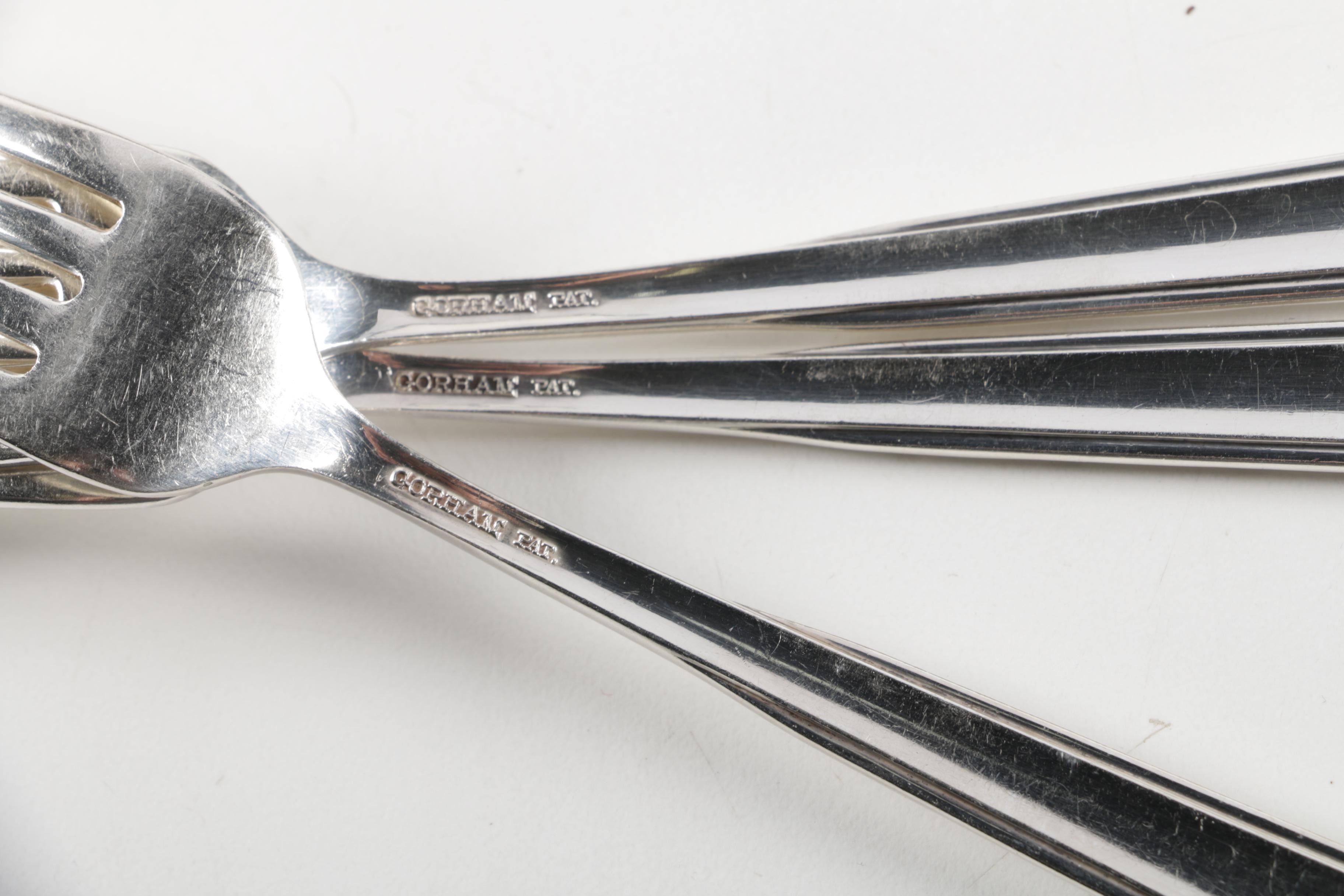 Gorham "Remembrance" Silver Plate Flatware Set