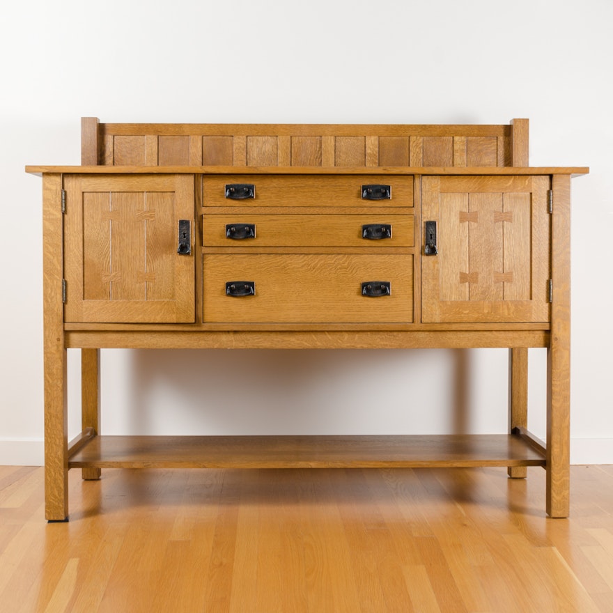 Mission Style Oak Sideboard by Stickley