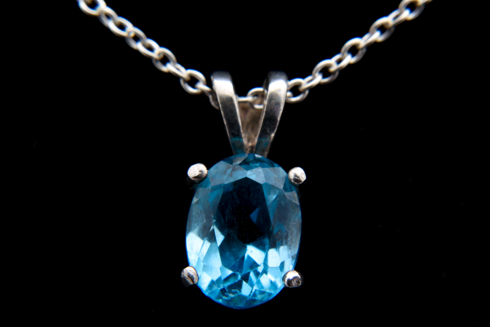 Sterling Silver Demi Parure Necklace and Earrings