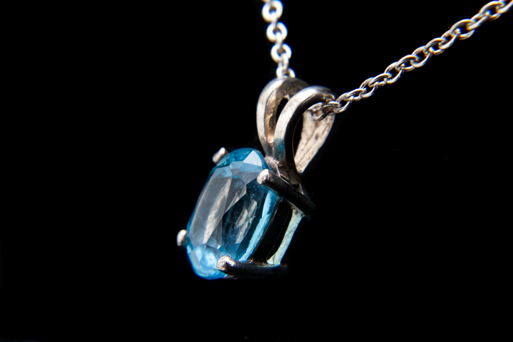 Sterling Silver Demi Parure Necklace and Earrings