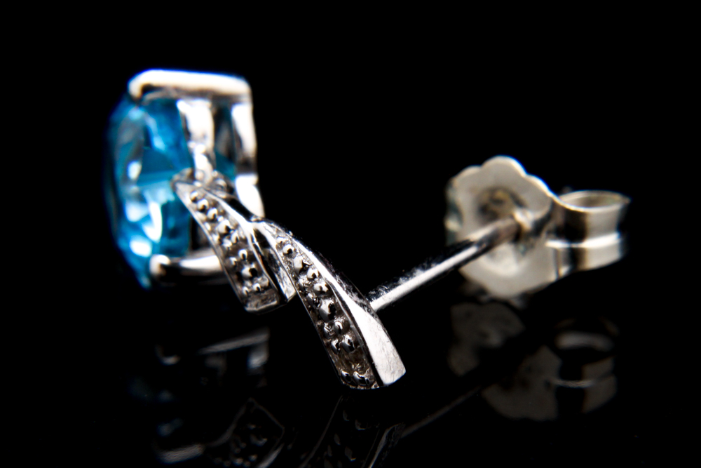 Sterling Silver Demi Parure Necklace and Earrings