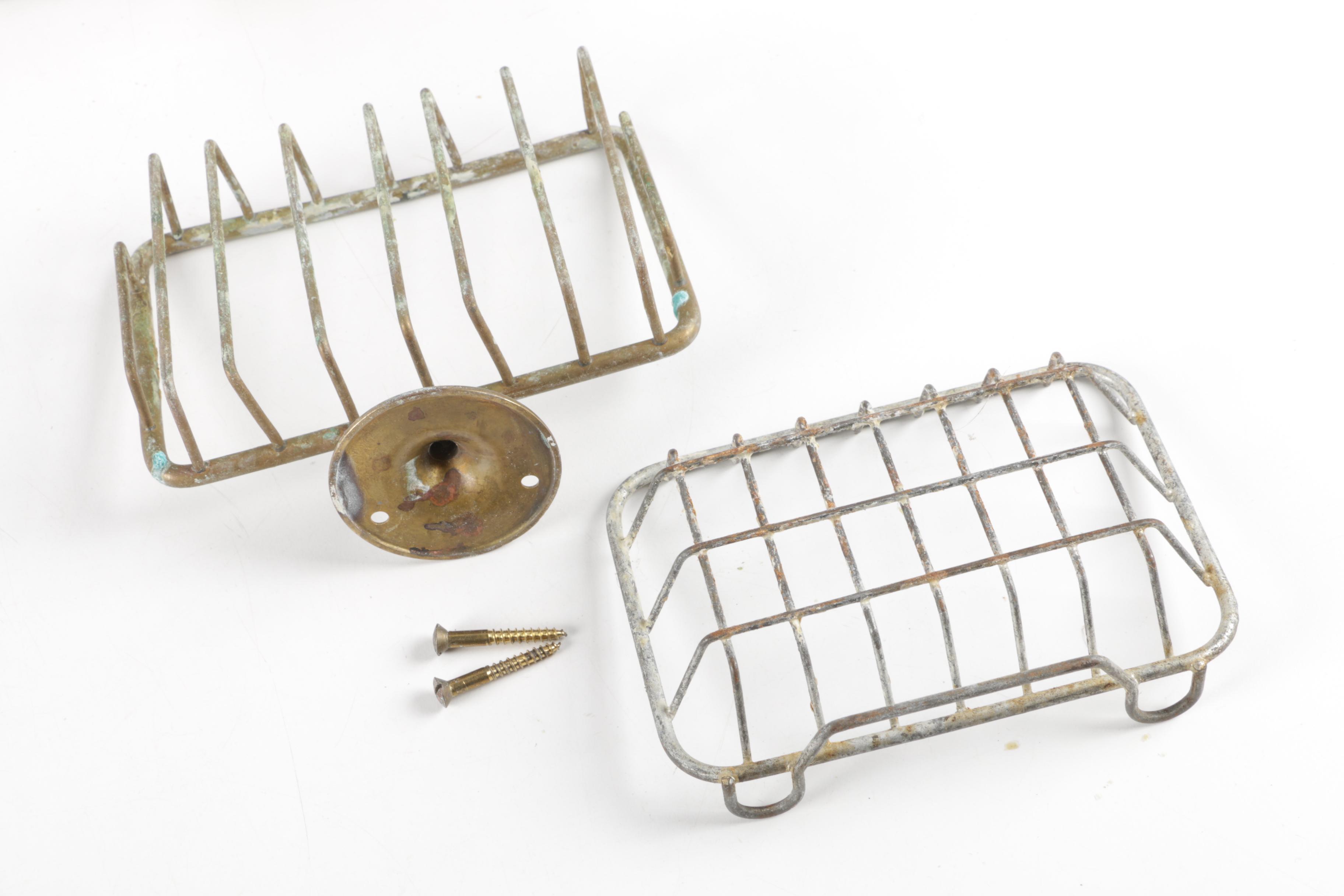 Vintage Metal Bathroom Fixtures