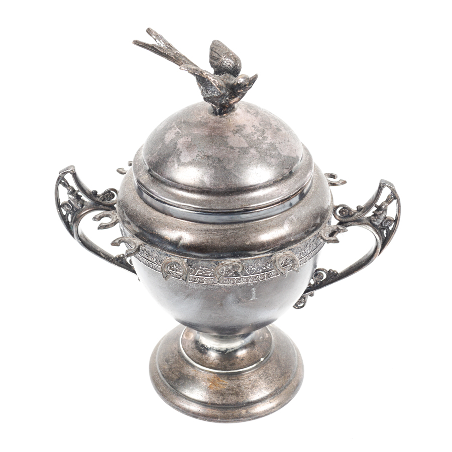 Antique Belmont Aesthetic Movement Silver Plate Spooner