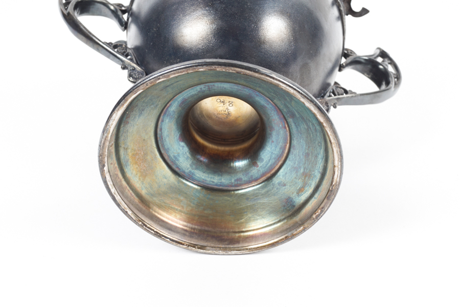 Antique Belmont Aesthetic Movement Silver Plate Spooner