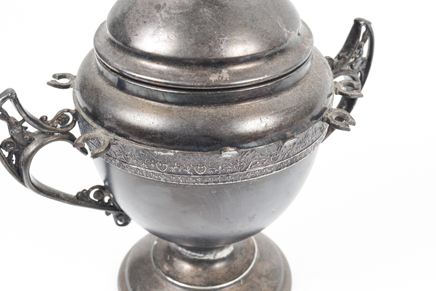 Antique Belmont Aesthetic Movement Silver Plate Spooner