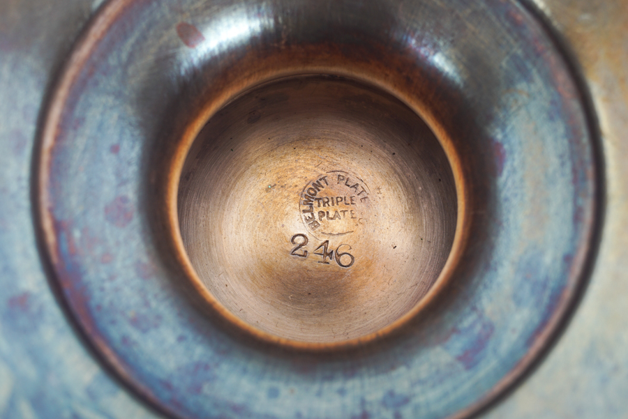 Antique Belmont Aesthetic Movement Silver Plate Spooner