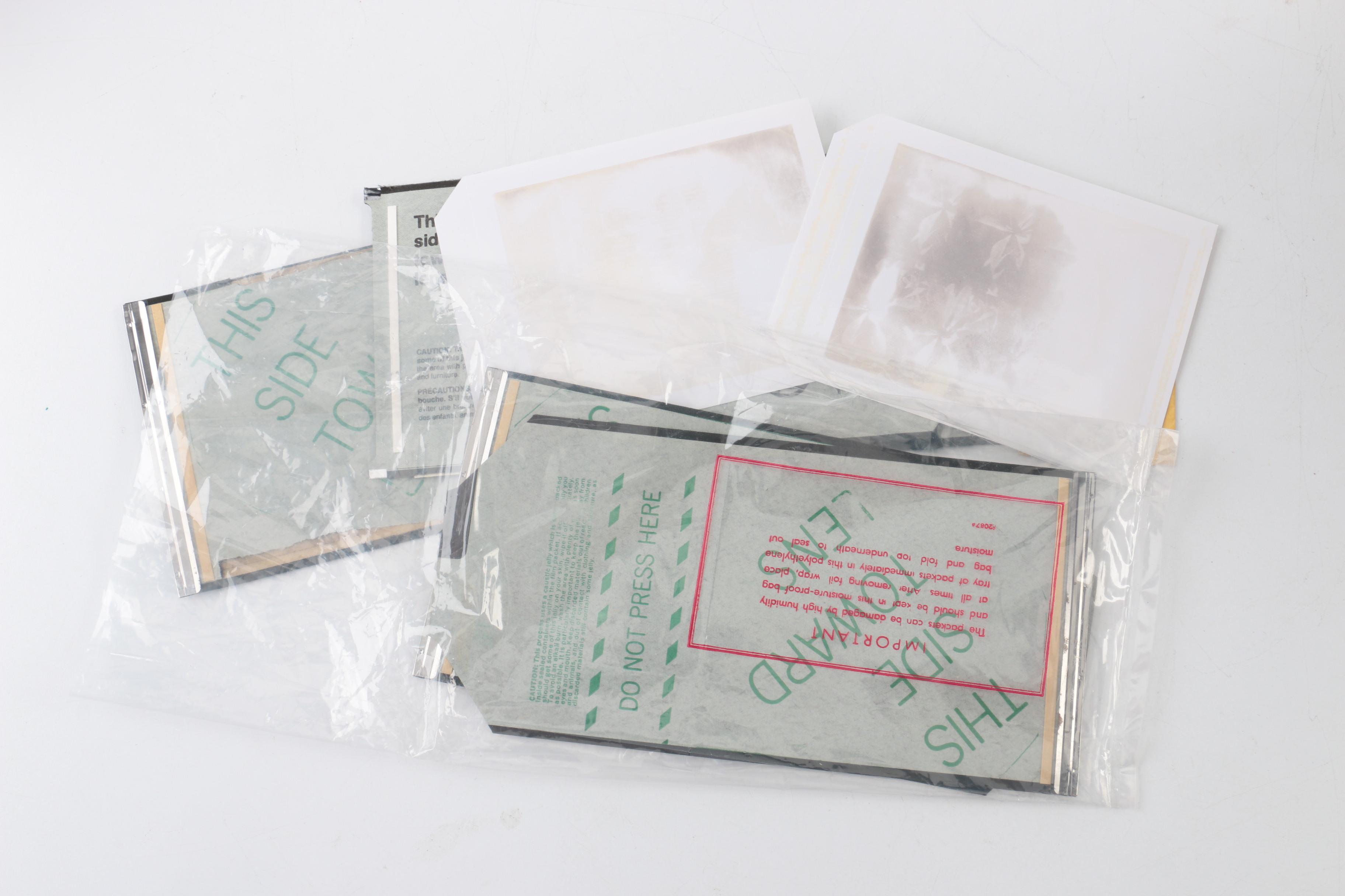 Vintage Polaroid Graph-Check Sequence Camera and Accessories