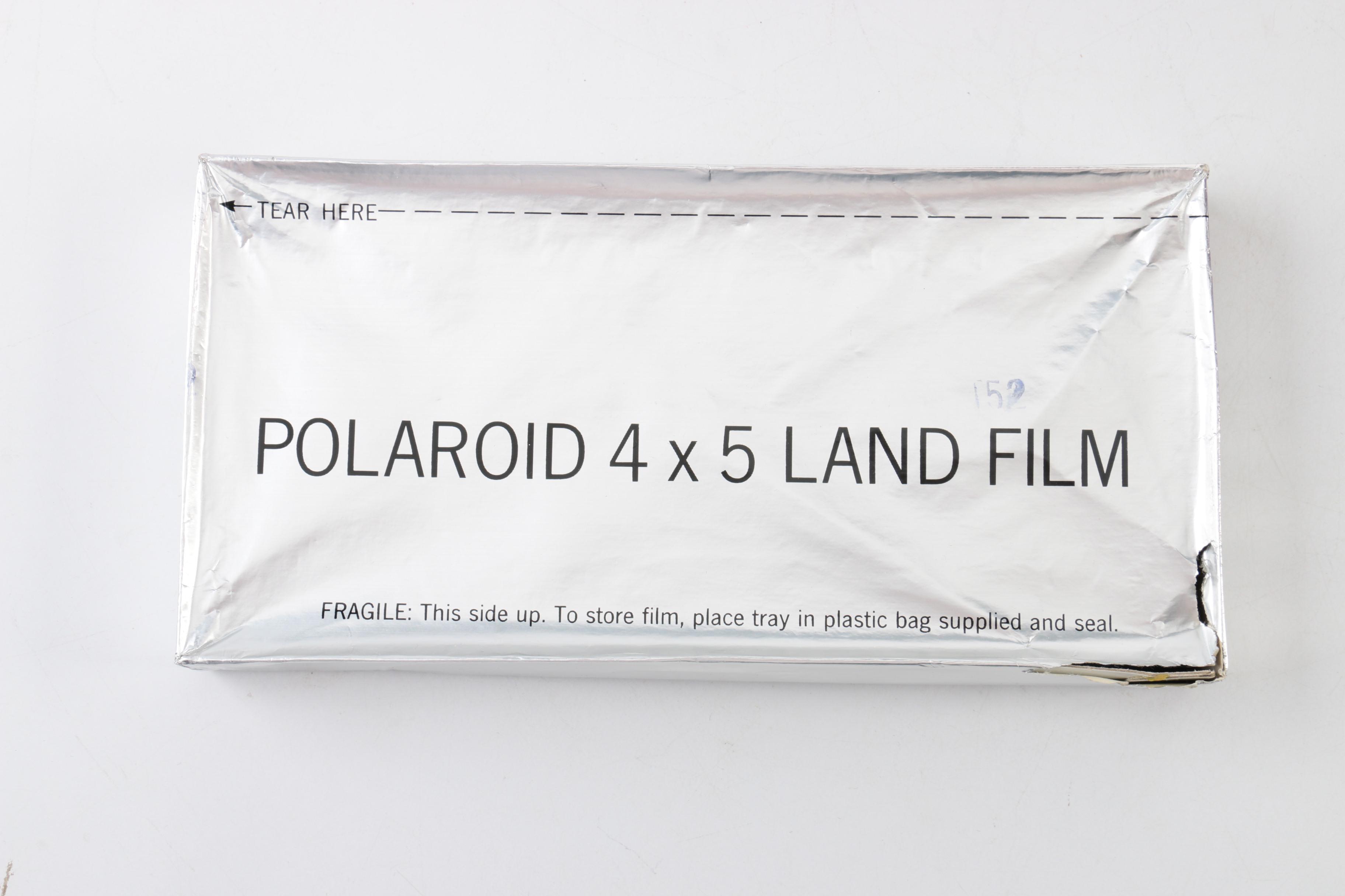 Vintage Polaroid Graph-Check Sequence Camera and Accessories