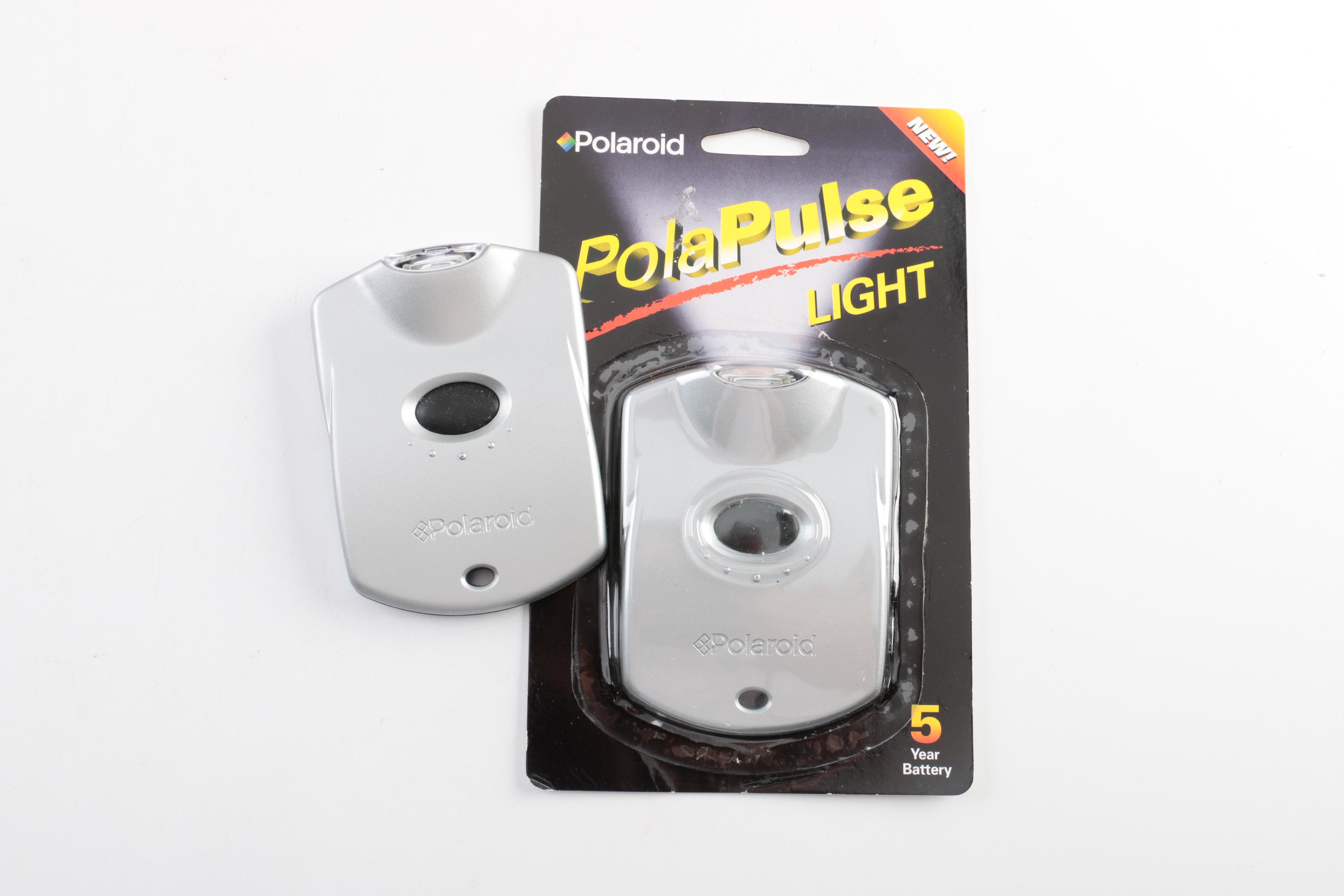 Vintage Polaroid Graph-Check Sequence Camera and Accessories